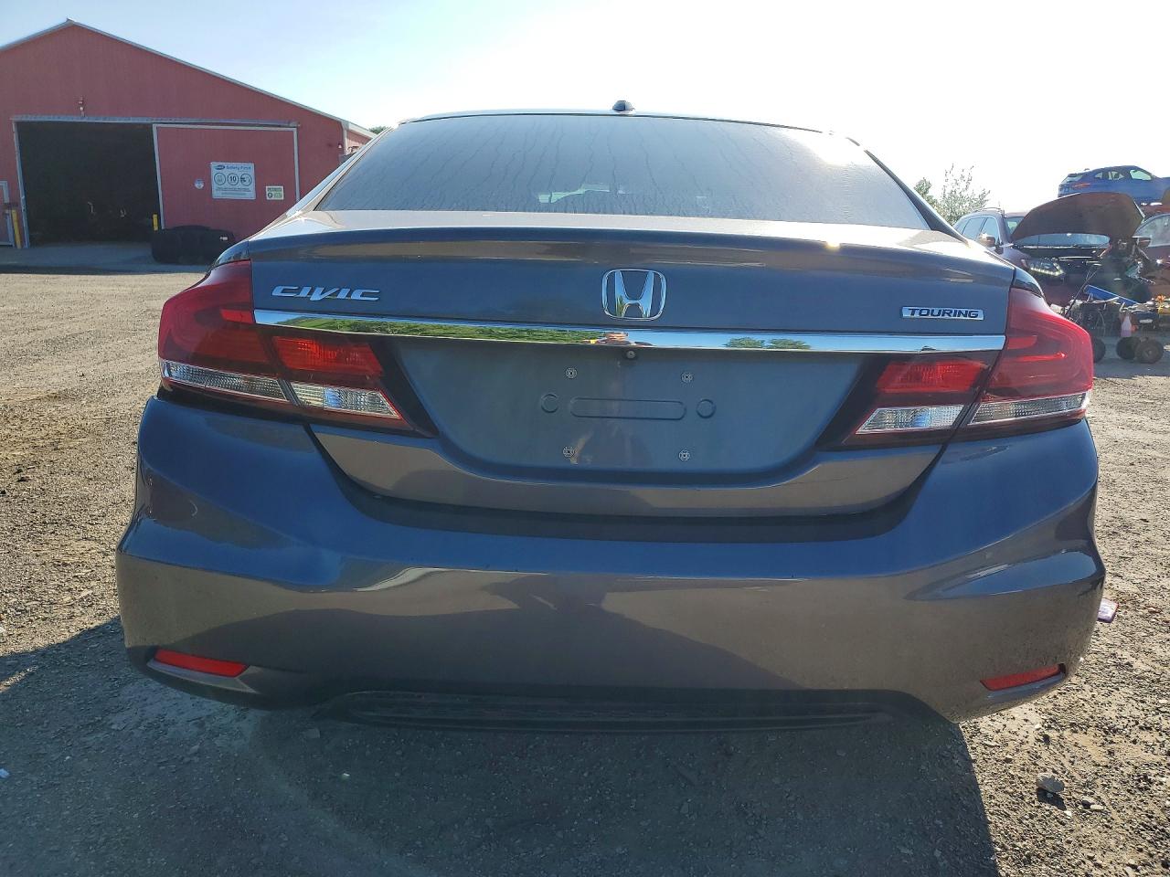 2015 Honda Civic Se Серый vin: 2HGFB2F70FH044607