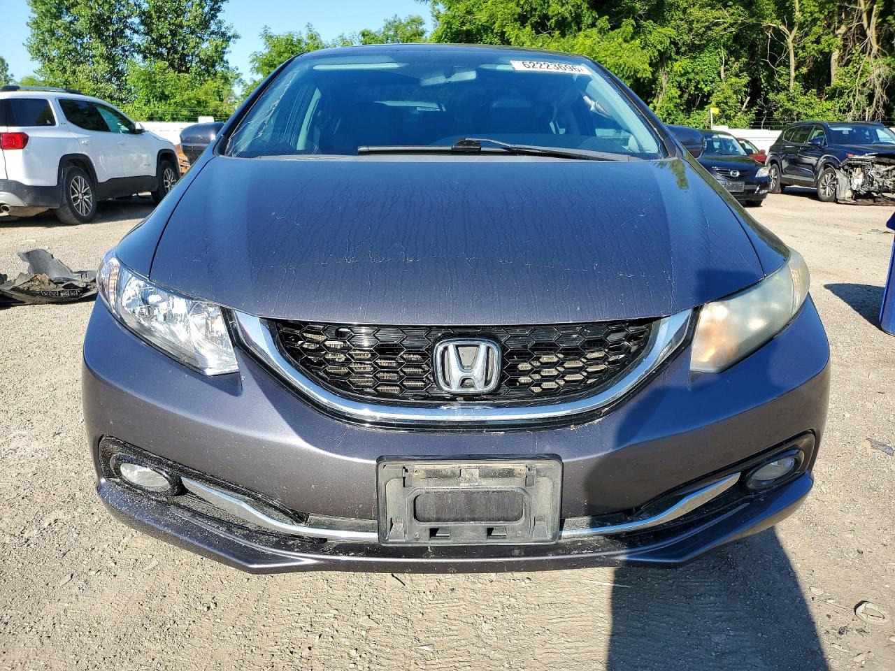 2015 Honda Civic Se Серый vin: 2HGFB2F70FH044607