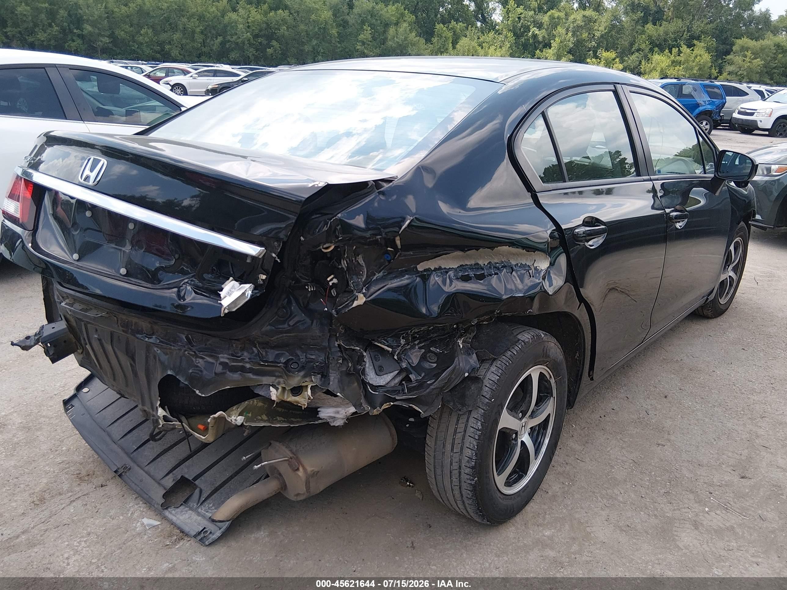 2015 Honda Civic Se Black vin: 2HGFB2F70FH522346