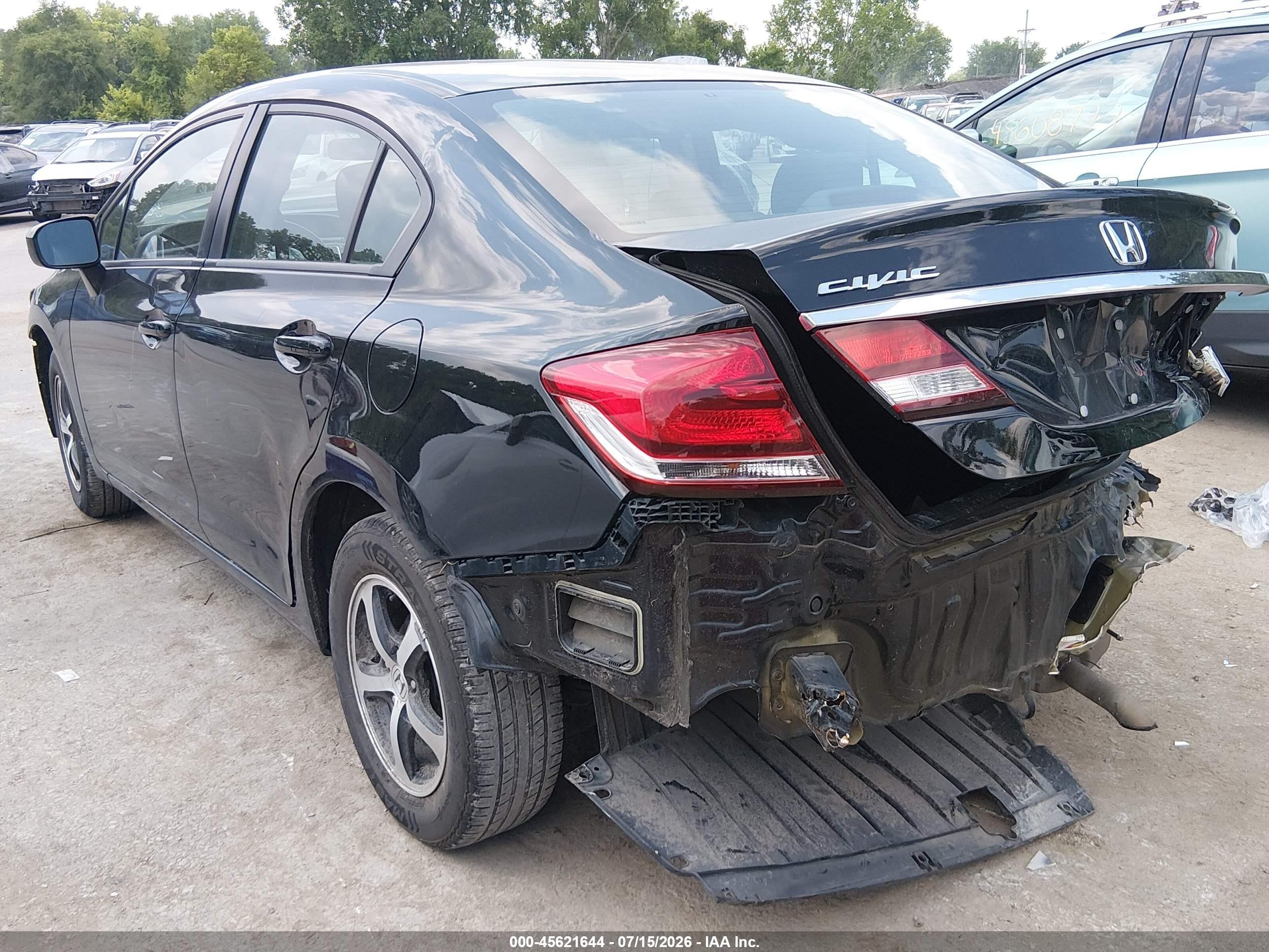 2015 Honda Civic Se Black vin: 2HGFB2F70FH522346