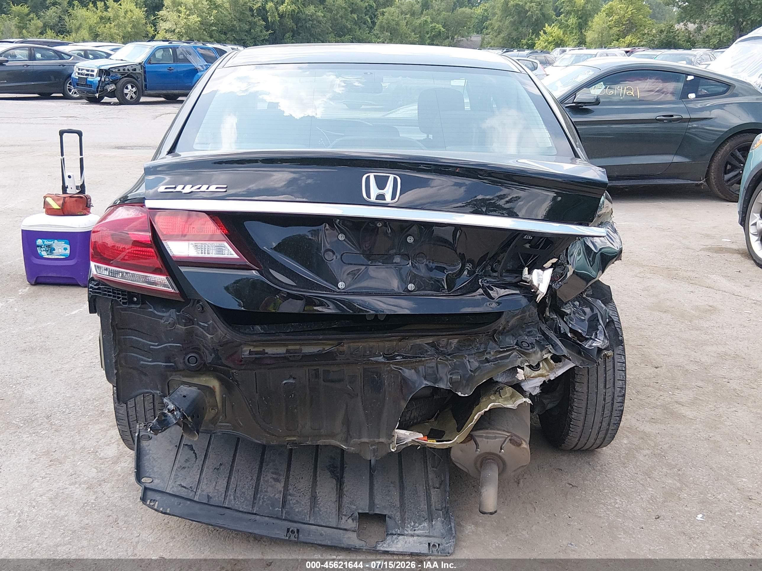 2015 Honda Civic Se Black vin: 2HGFB2F70FH522346