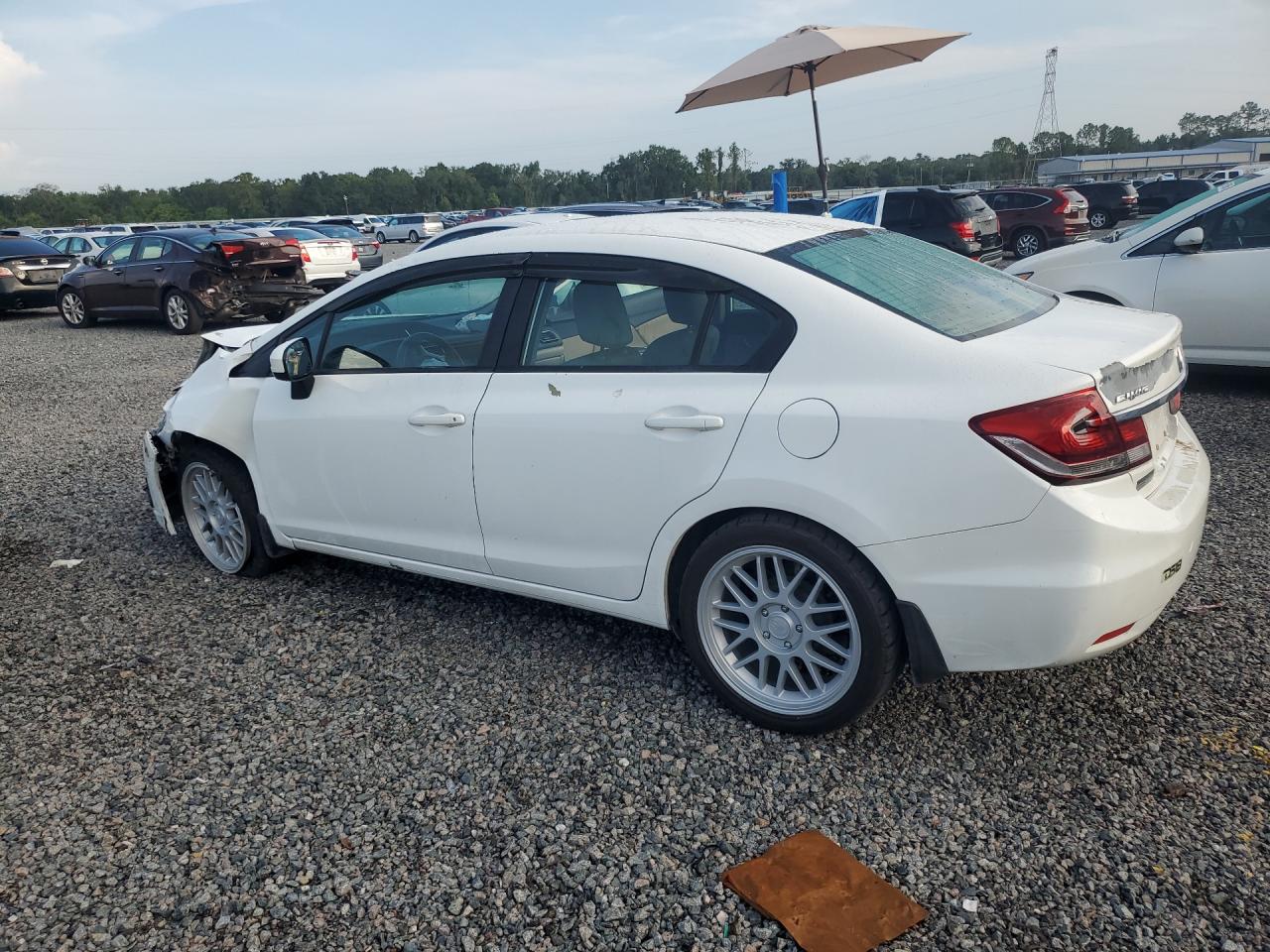 2015 Honda Civic Se White vin: 2HGFB2F70FH551278