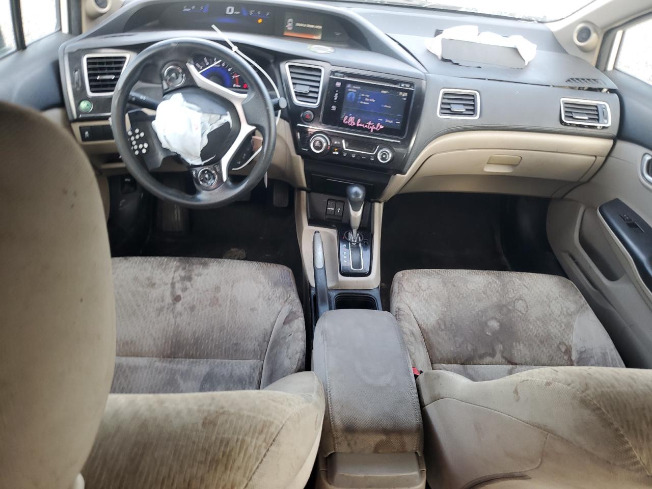 2015 Honda Civic Se White vin: 2HGFB2F70FH551278