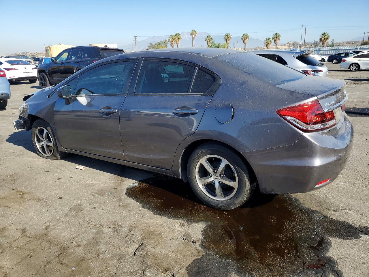 2015 Honda Civic Se Угольный vin: 2HGFB2F70FH560398