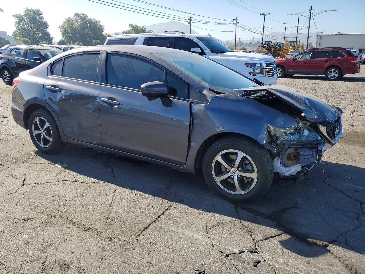 2015 Honda Civic Se Угольный vin: 2HGFB2F70FH560398