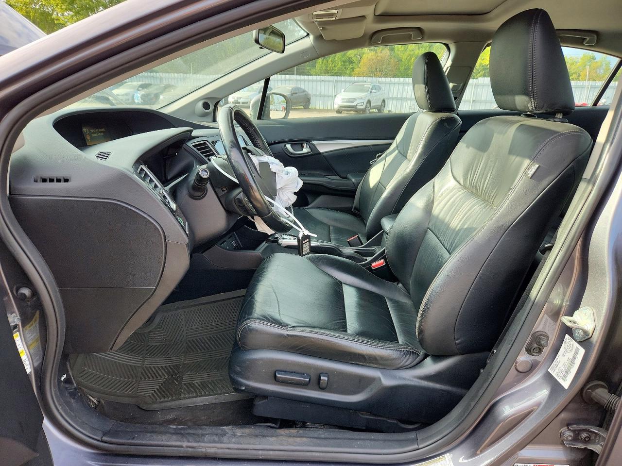 2015 Honda Civic Se Gray vin: 2HGFB2F71FH032286