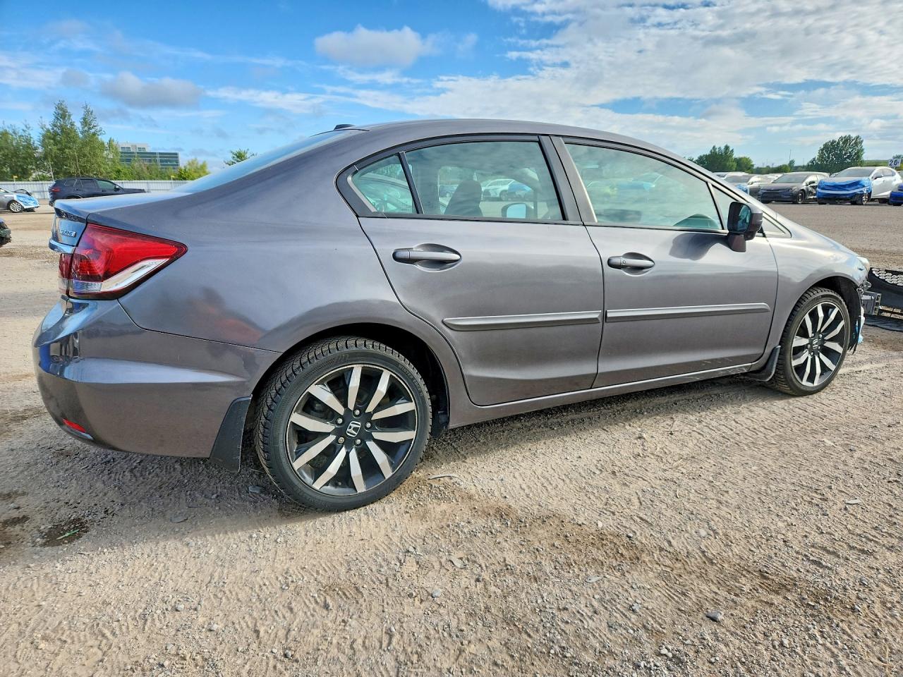 2015 Honda Civic Se Gray vin: 2HGFB2F71FH032286