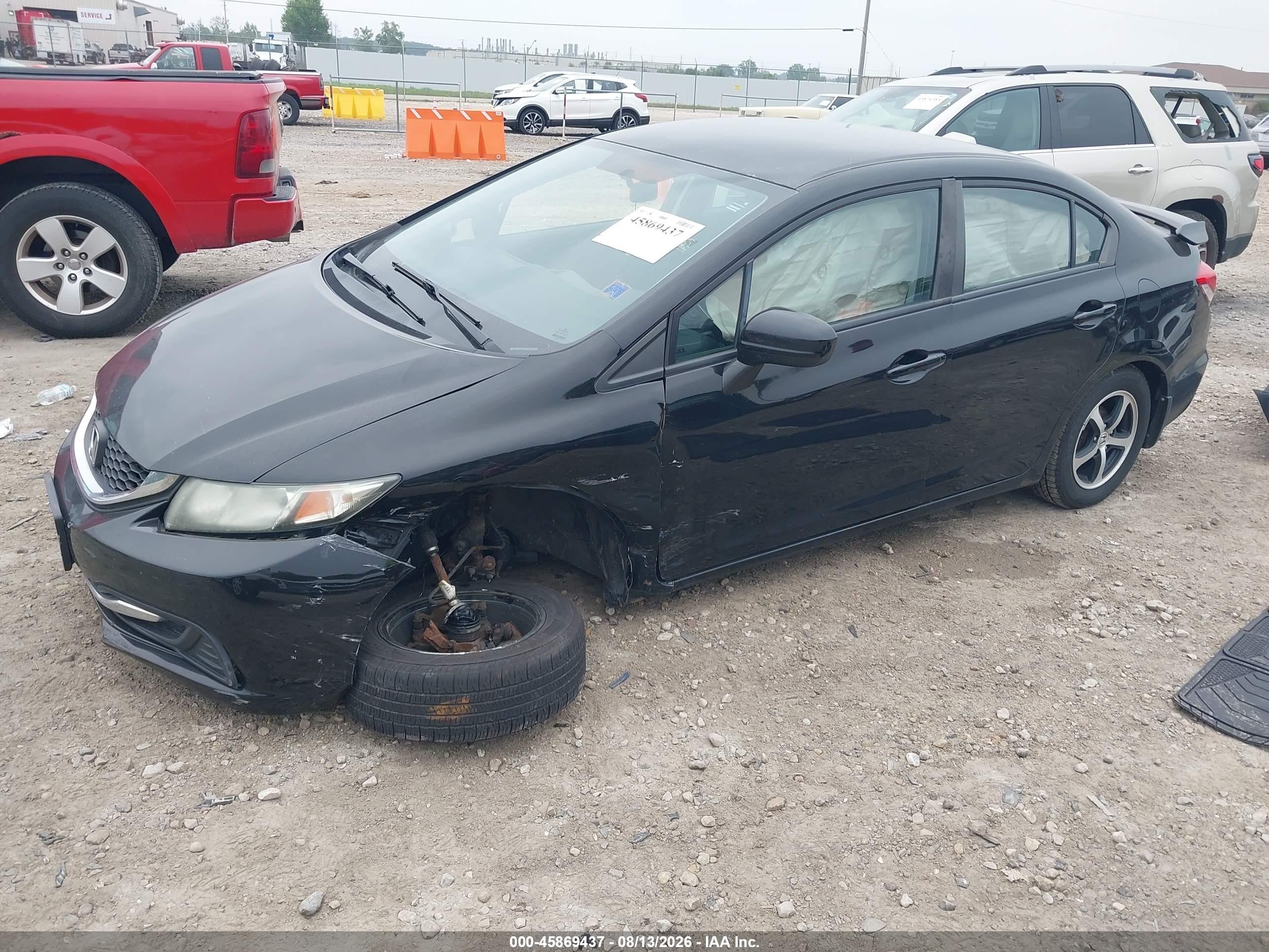 2015 Honda Civic Se Black vin: 2HGFB2F71FH509881