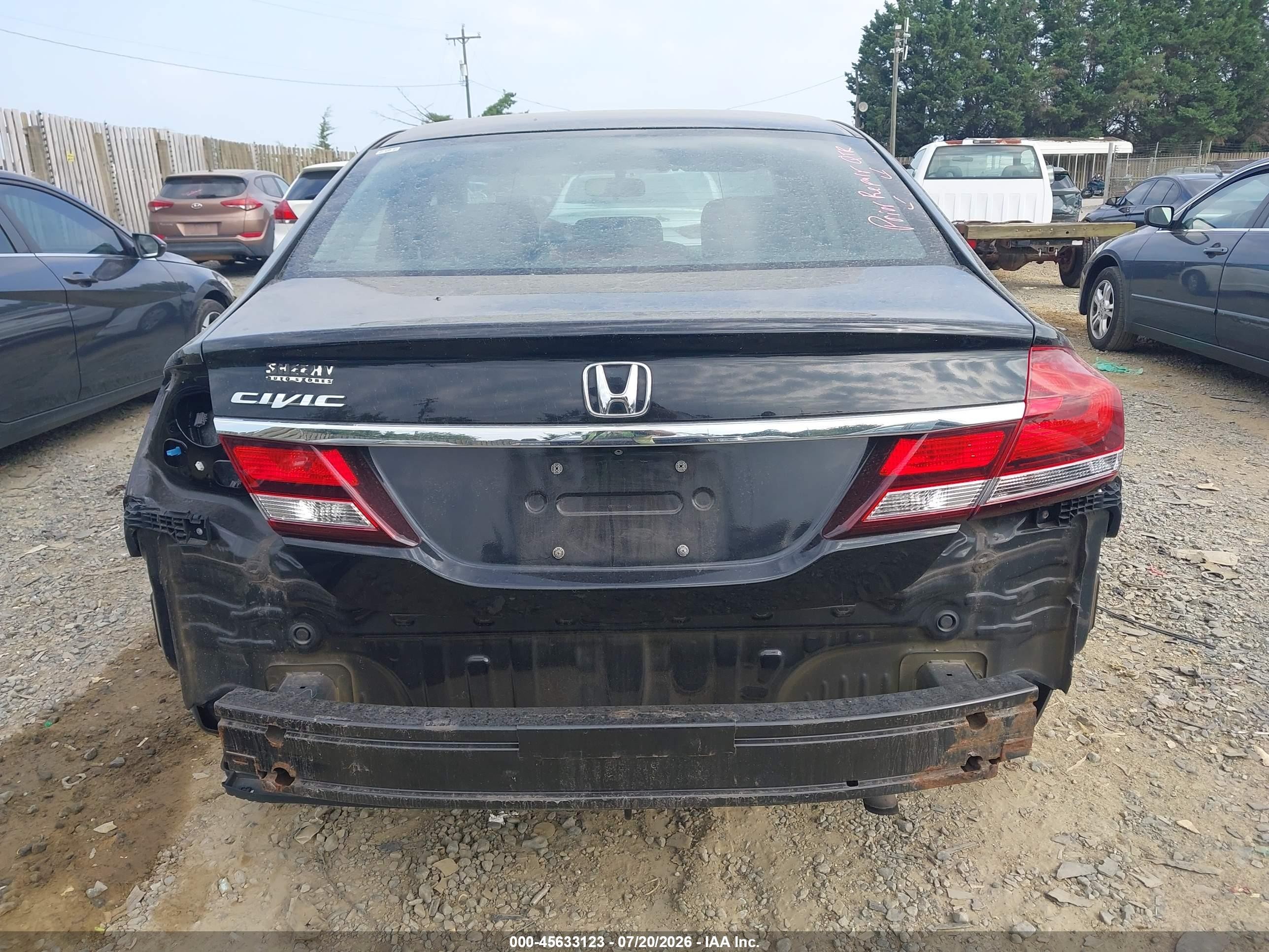 2015 Honda Civic Se Black vin: 2HGFB2F72FH540993