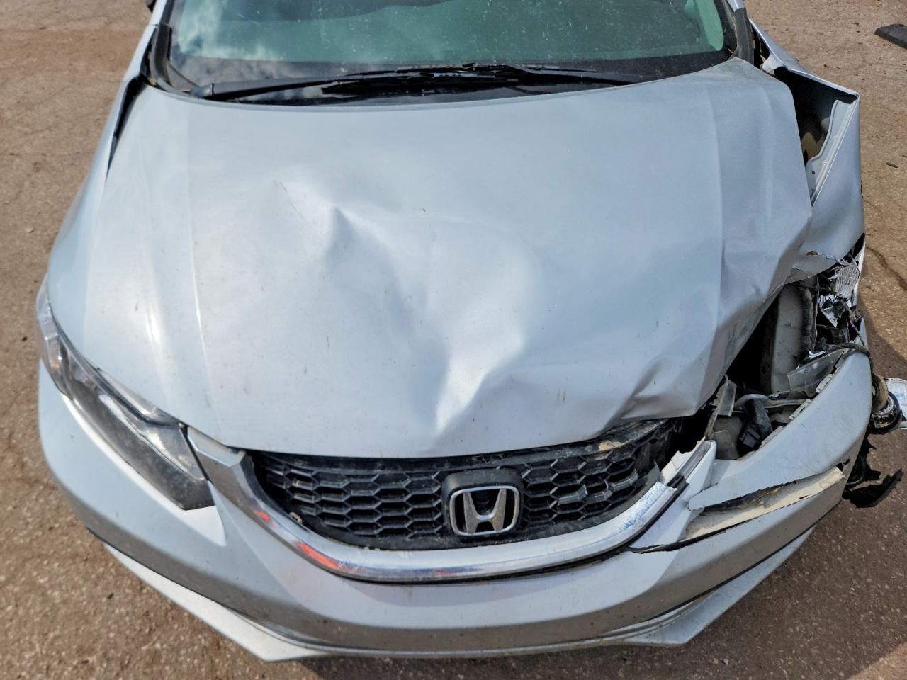 2015 Honda Civic Se Silver vin: 2HGFB2F73FH535852