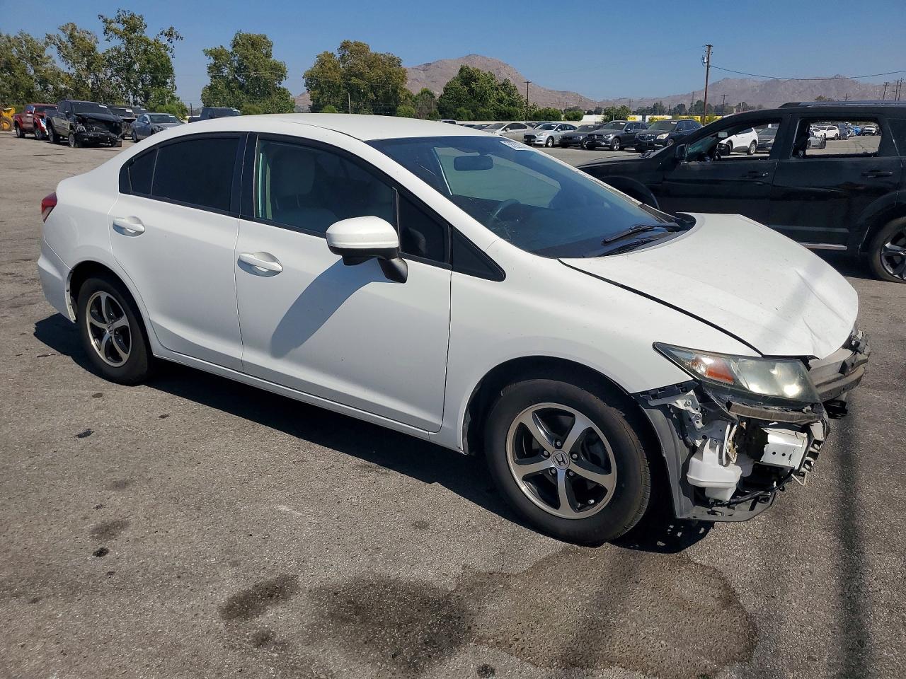 2015 Honda Civic Se White vin: 2HGFB2F73FH539819