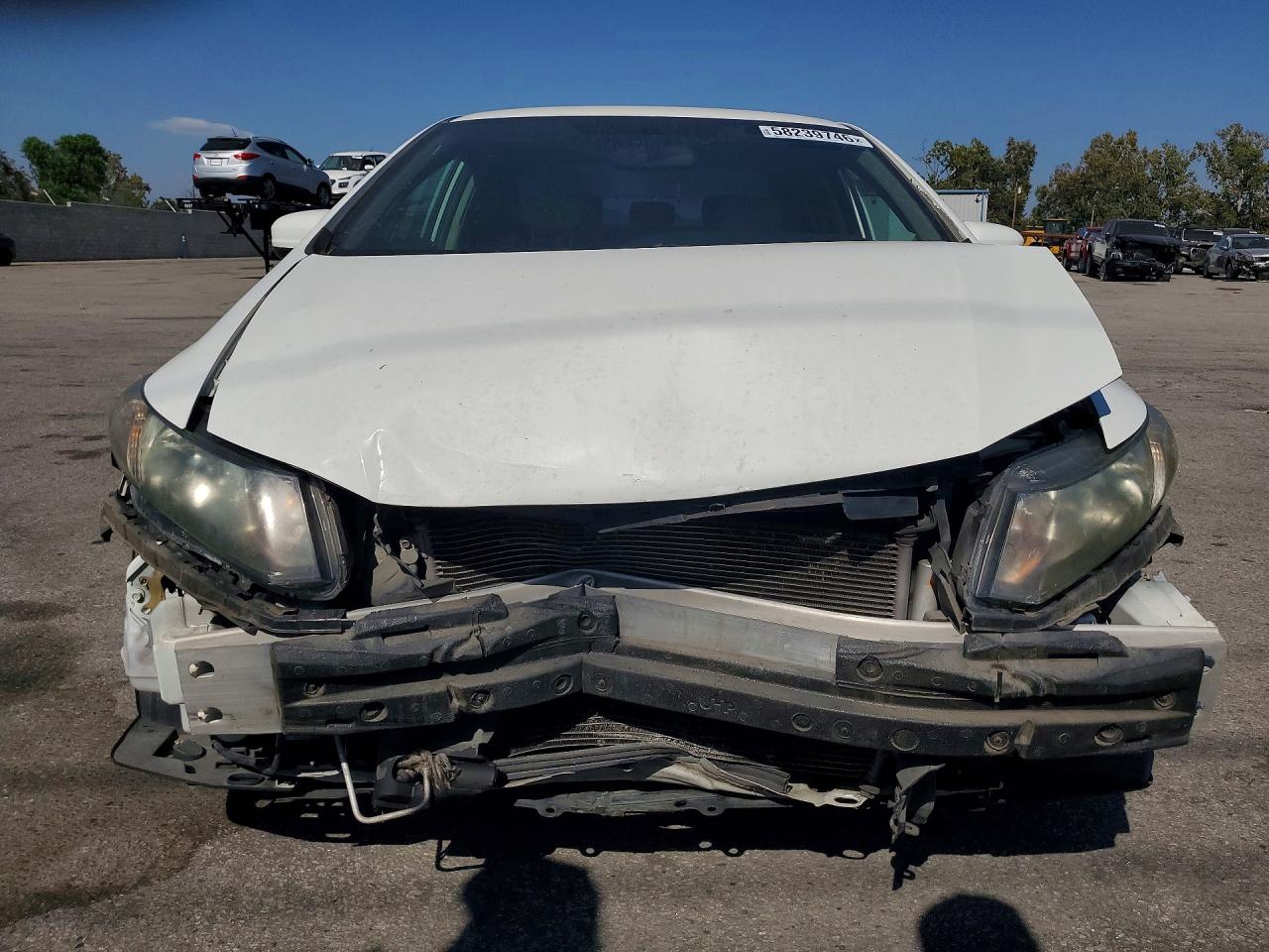 2015 Honda Civic Se White vin: 2HGFB2F73FH539819