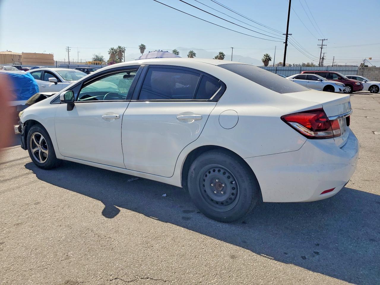 2015 Honda Civic Se White vin: 2HGFB2F73FH539819