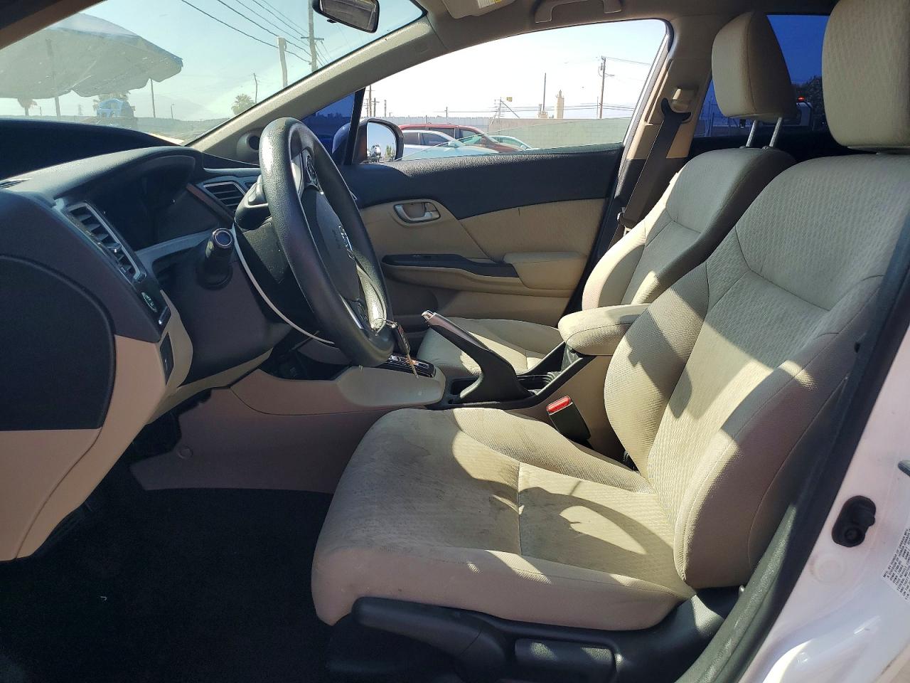2015 Honda Civic Se White vin: 2HGFB2F73FH539819