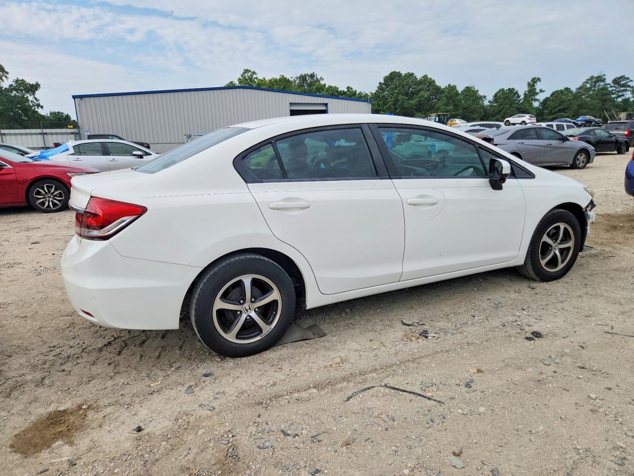 2015 Honda Civic Se White vin: 2HGFB2F73FH541442