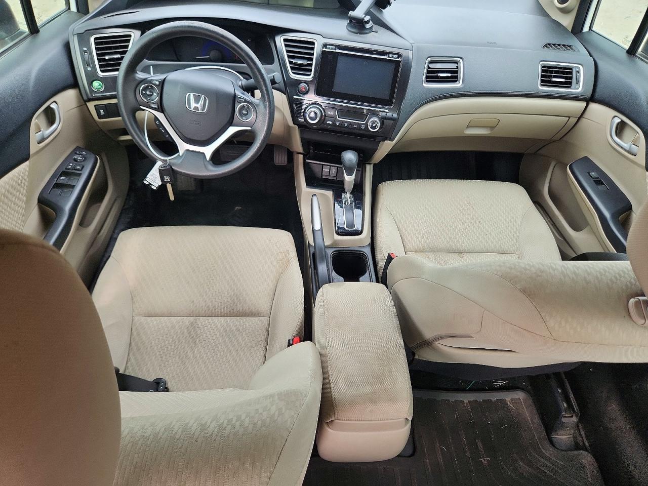 2015 Honda Civic Se White vin: 2HGFB2F73FH541442
