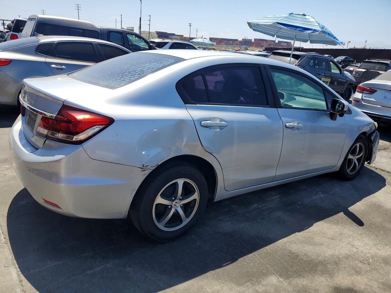 2015 Honda Civic Se Silver vin: 2HGFB2F73FH553140