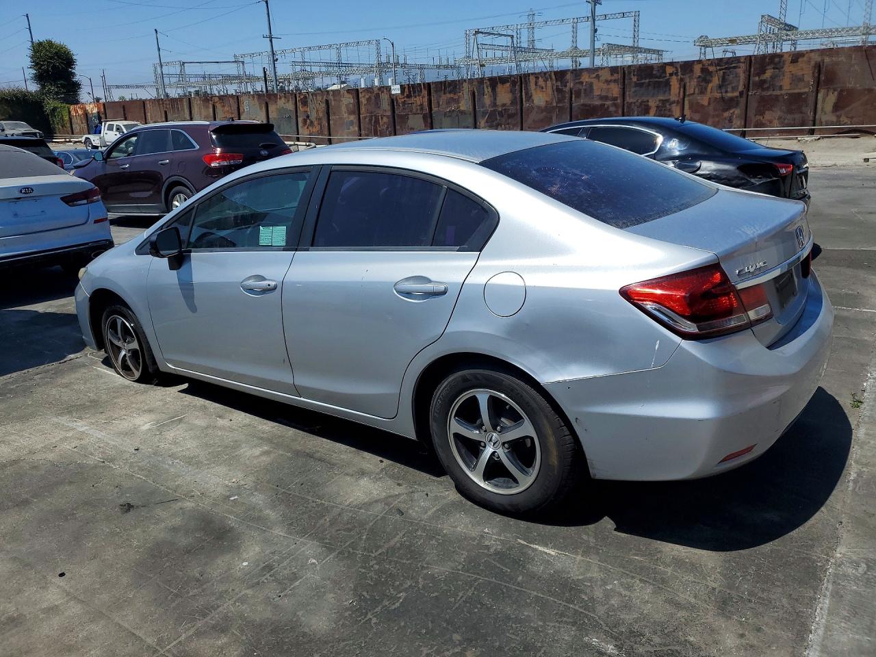 2015 Honda Civic Se Silver vin: 2HGFB2F73FH553140