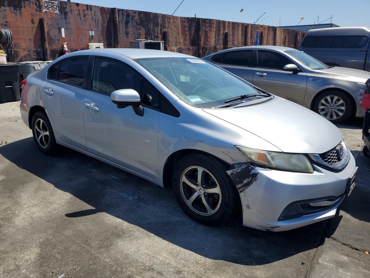 2015 Honda Civic Se Silver vin: 2HGFB2F73FH553140
