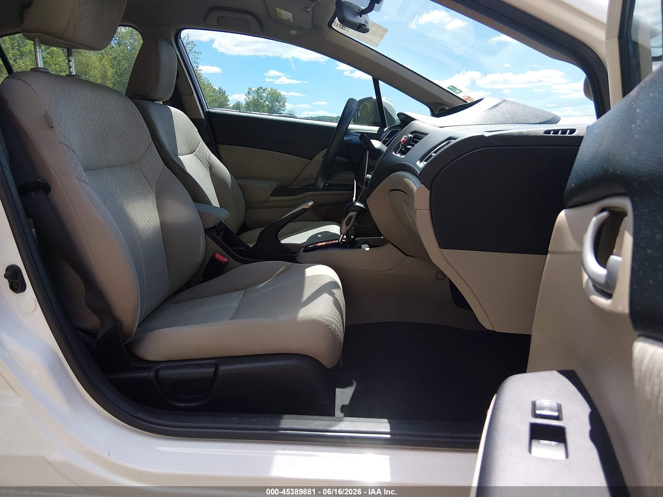 2015 Honda Civic Se White vin: 2HGFB2F74FH507008