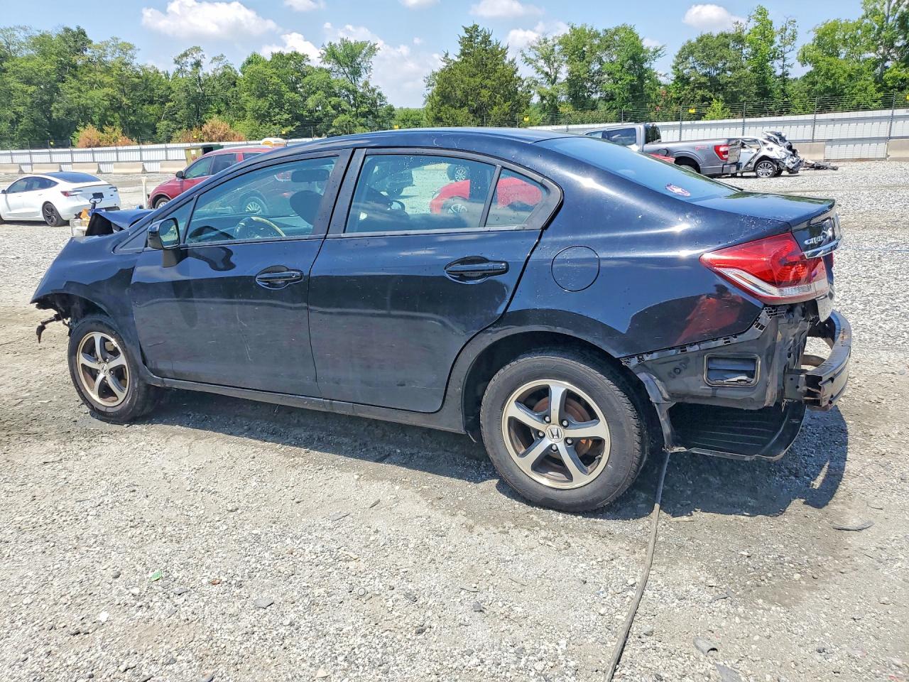 2015 Honda Civic Se Black vin: 2HGFB2F74FH507686