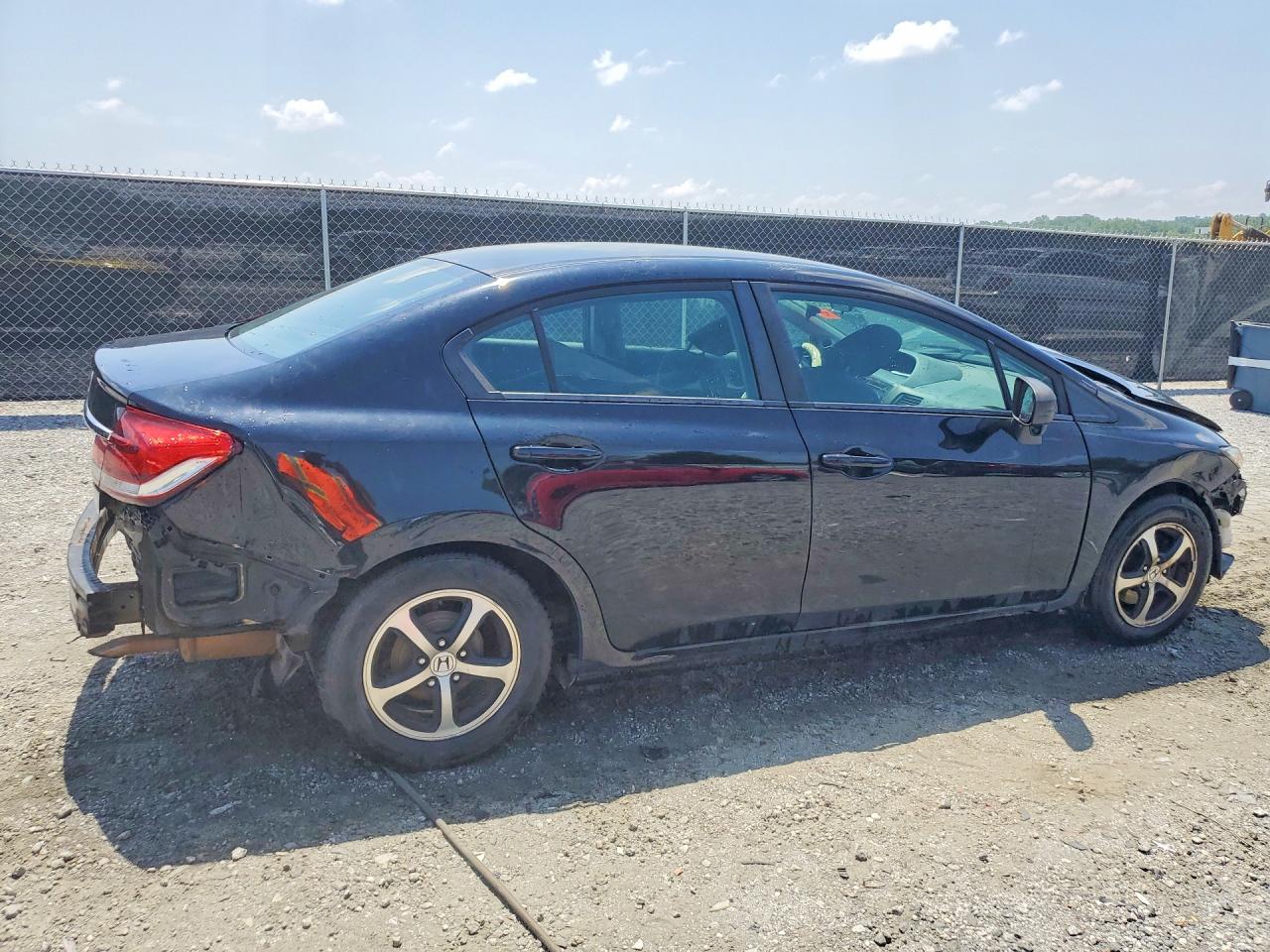 2015 Honda Civic Se Black vin: 2HGFB2F74FH507686