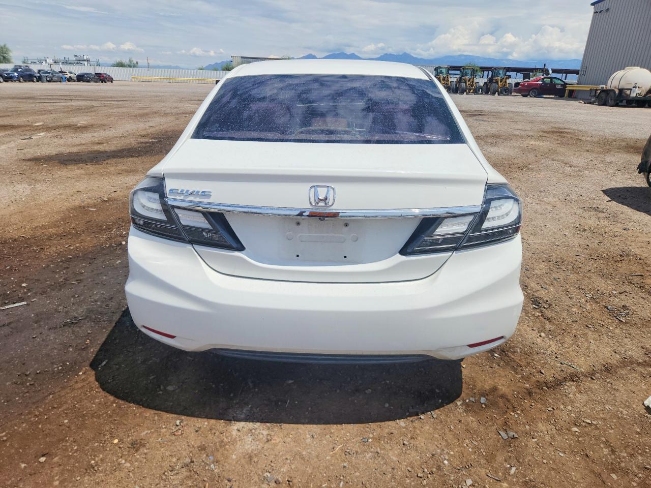 2015 Honda Civic Se White vin: 2HGFB2F74FH530613
