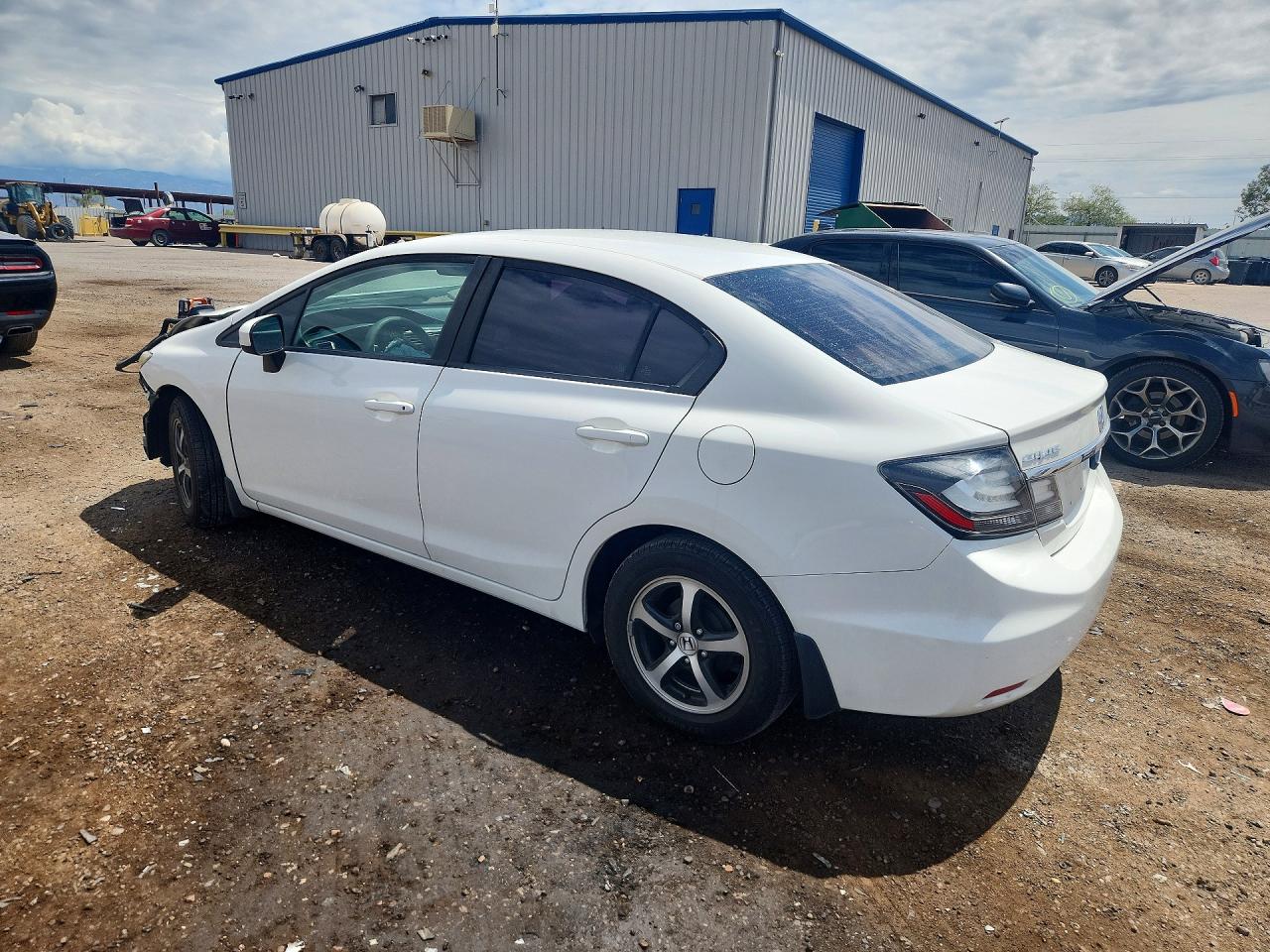 2015 Honda Civic Se White vin: 2HGFB2F74FH530613