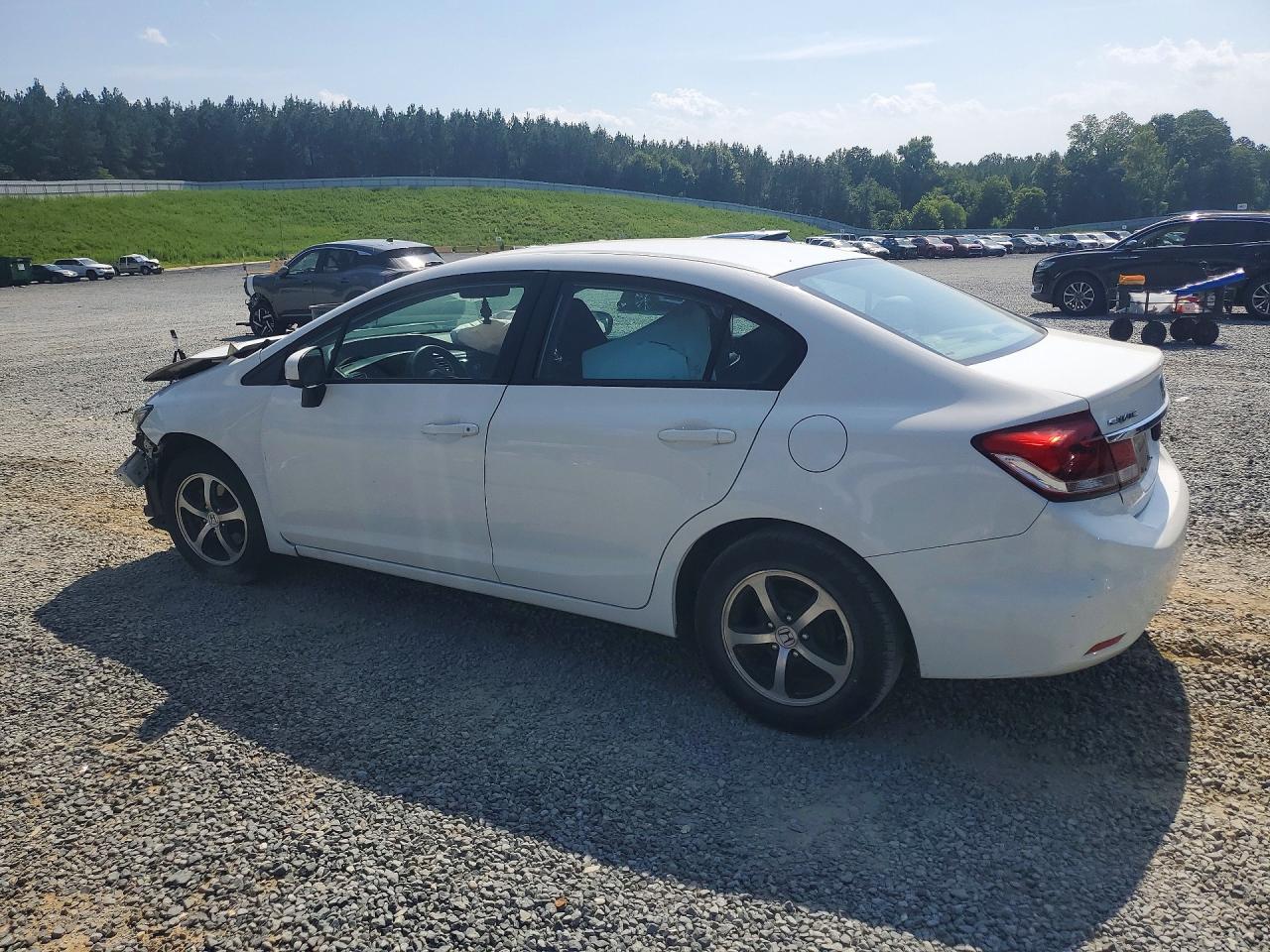 2015 Honda Civic Se Белый vin: 2HGFB2F74FH539070