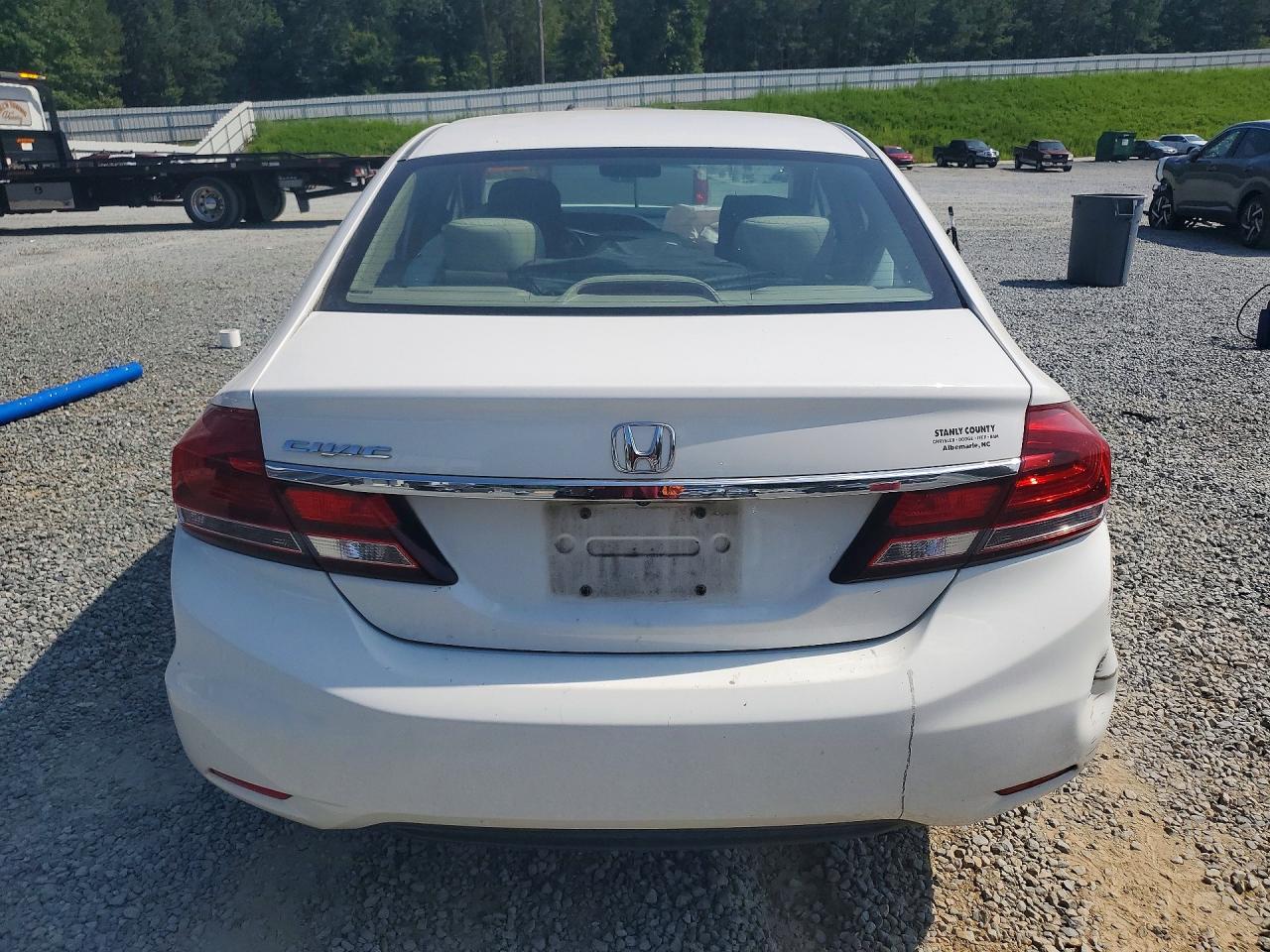 2015 Honda Civic Se Белый vin: 2HGFB2F74FH539070