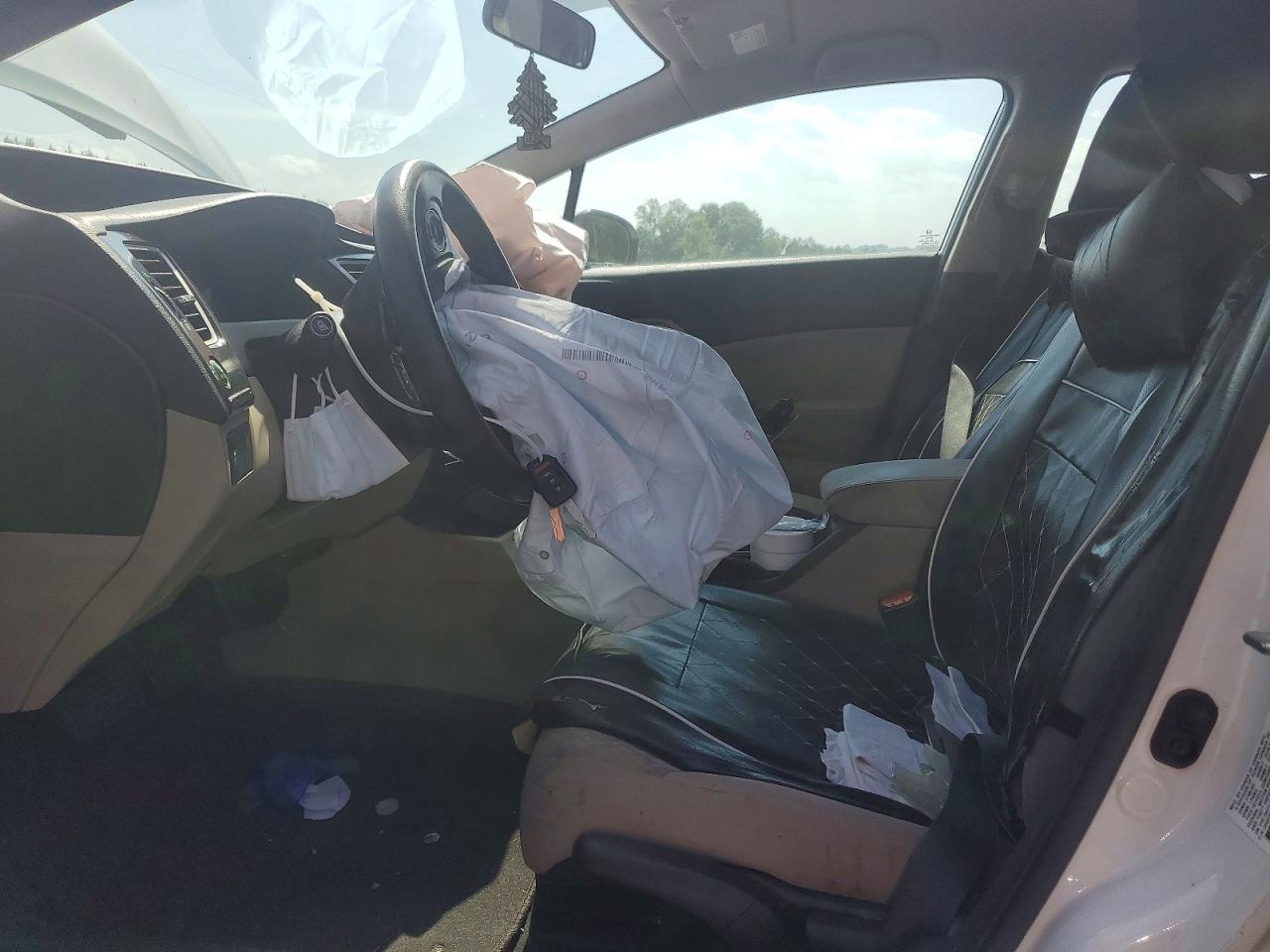 2015 Honda Civic Se Белый vin: 2HGFB2F74FH539070