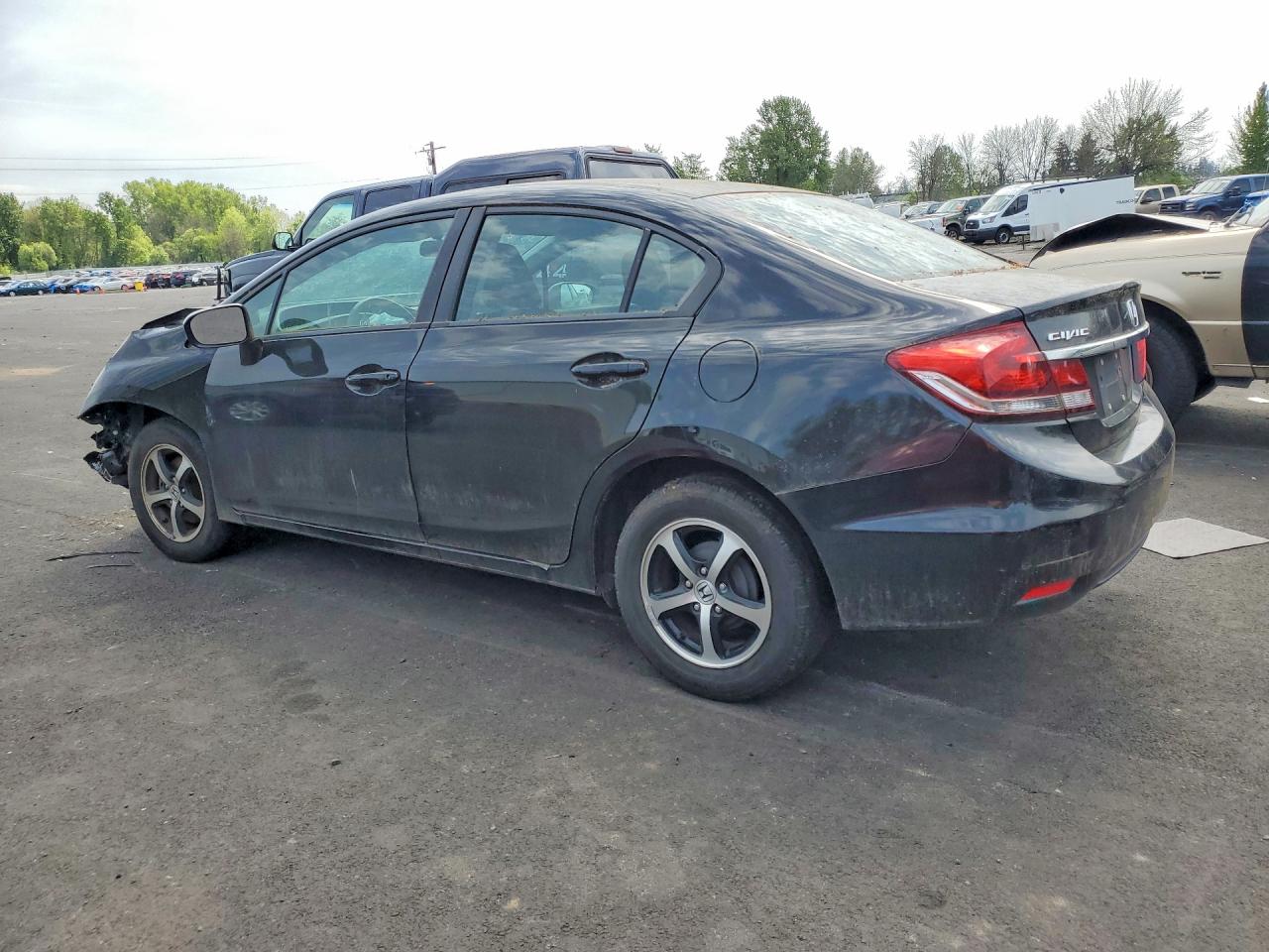 2015 Honda Civic Se Black vin: 2HGFB2F74FH560131