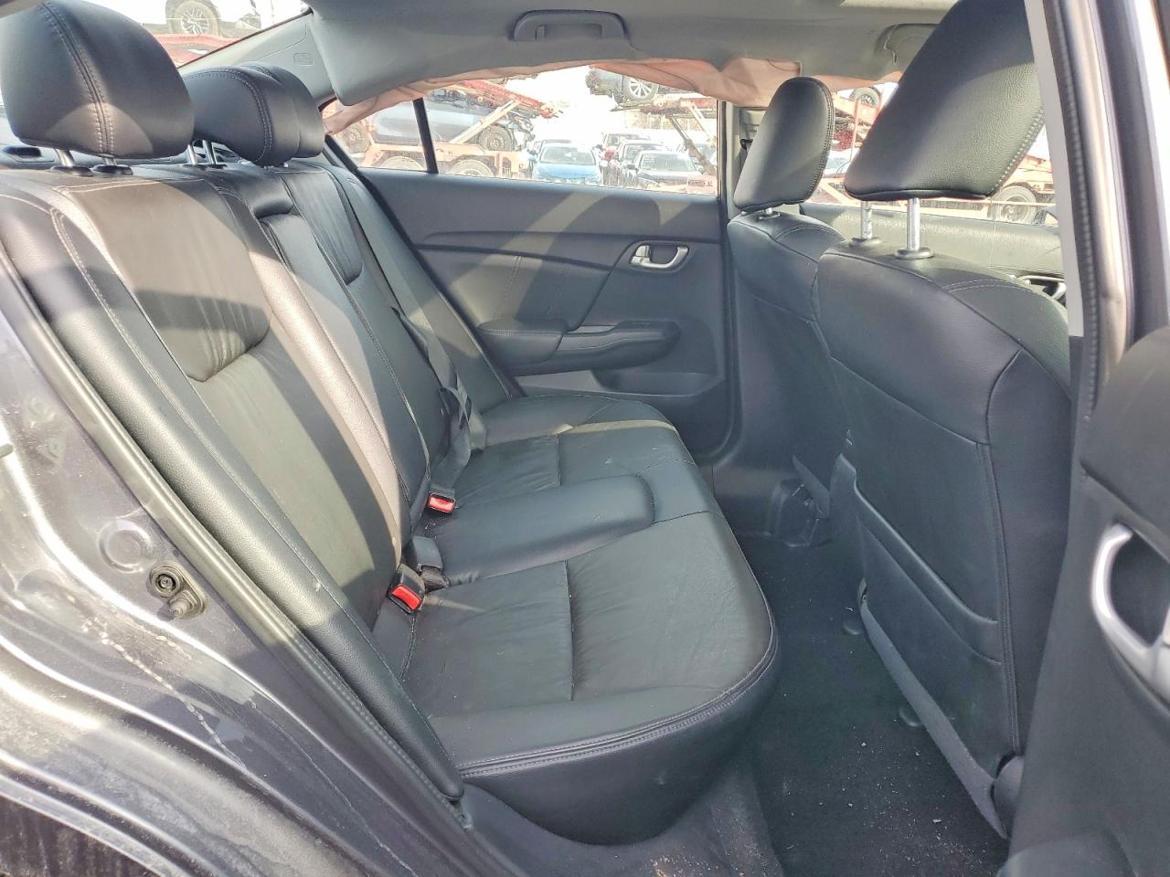 2014 Honda Civic Touring 4dr Серебряный vin: 2HGFB2F75EH015456