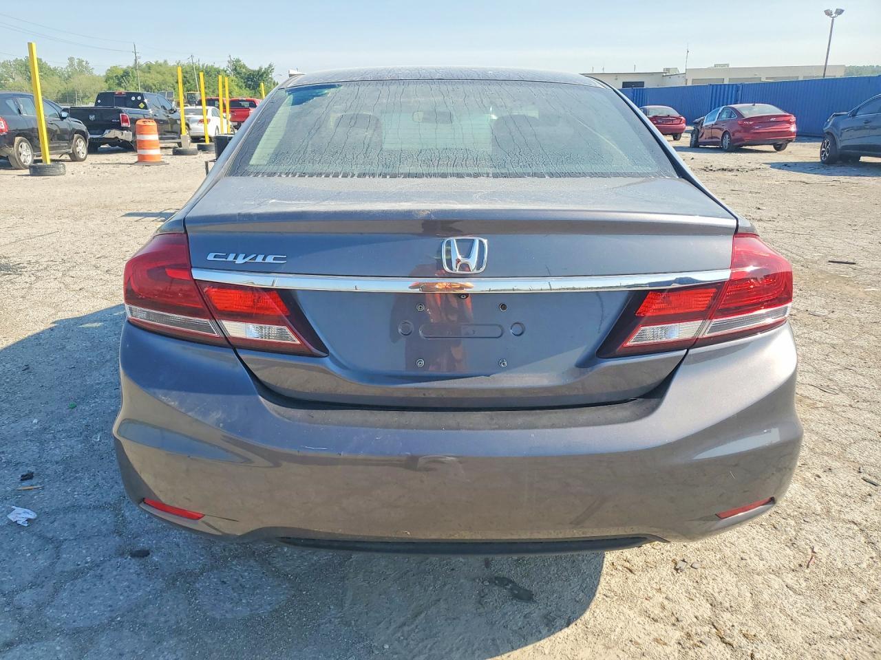 2015 Honda Civic Se Gray vin: 2HGFB2F75FH506188