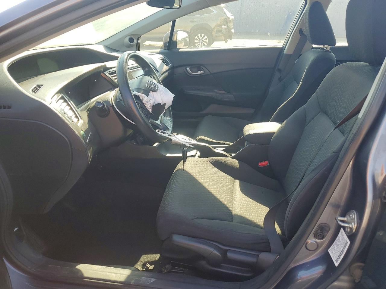 2015 Honda Civic Se Gray vin: 2HGFB2F75FH506188