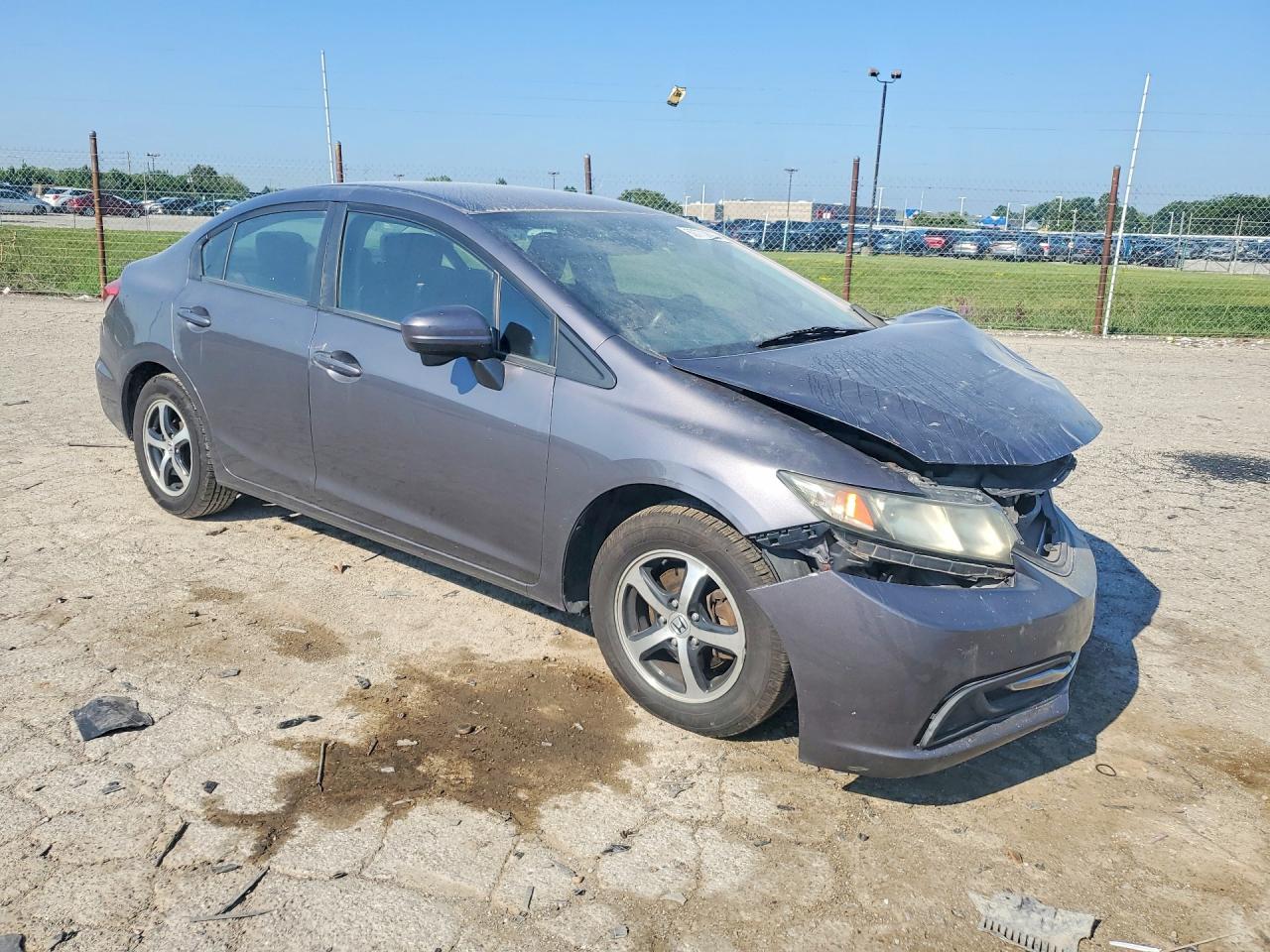 2015 Honda Civic Se Gray vin: 2HGFB2F75FH506188