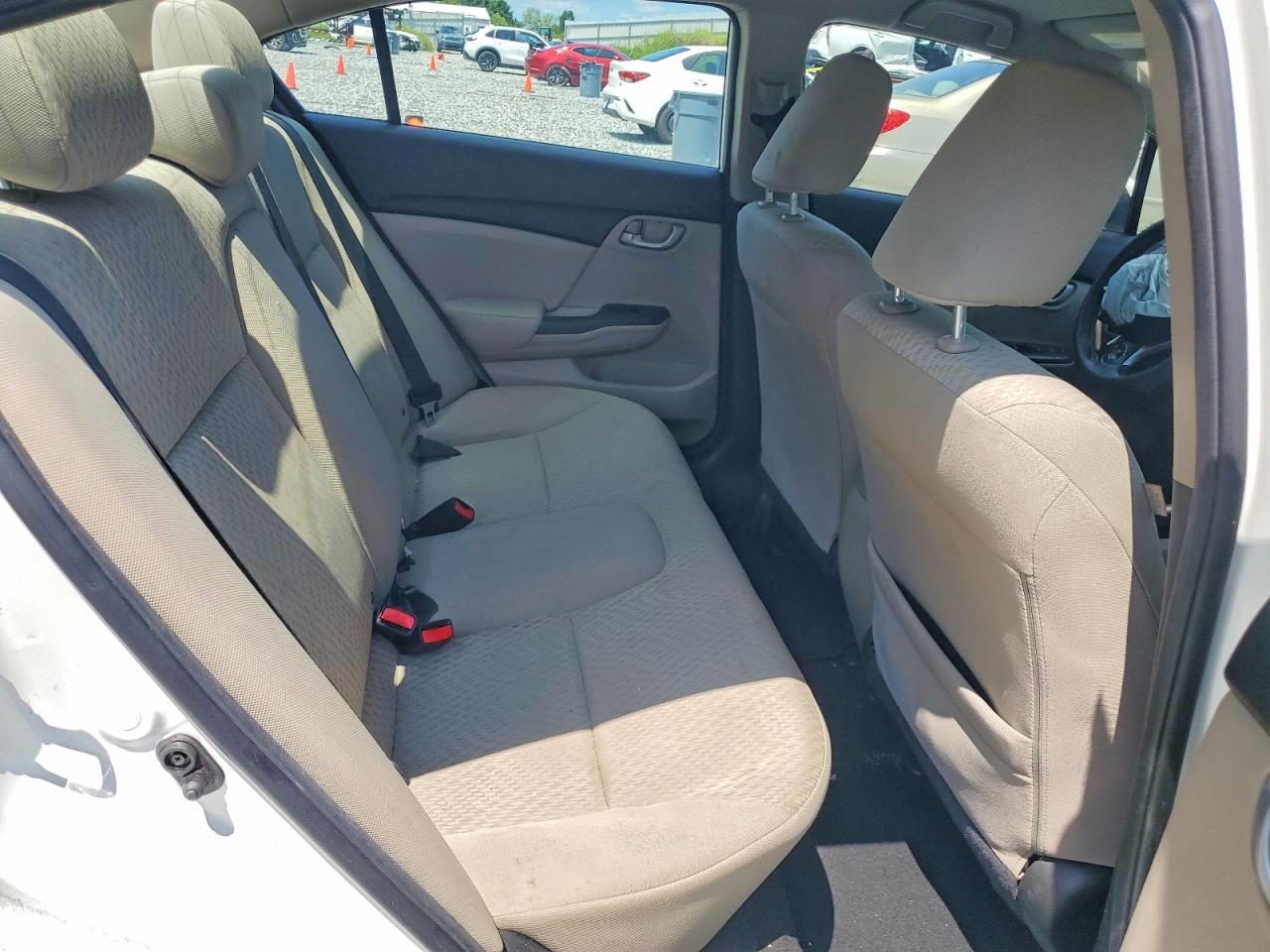 2015 Honda Civic Se White vin: 2HGFB2F75FH541426