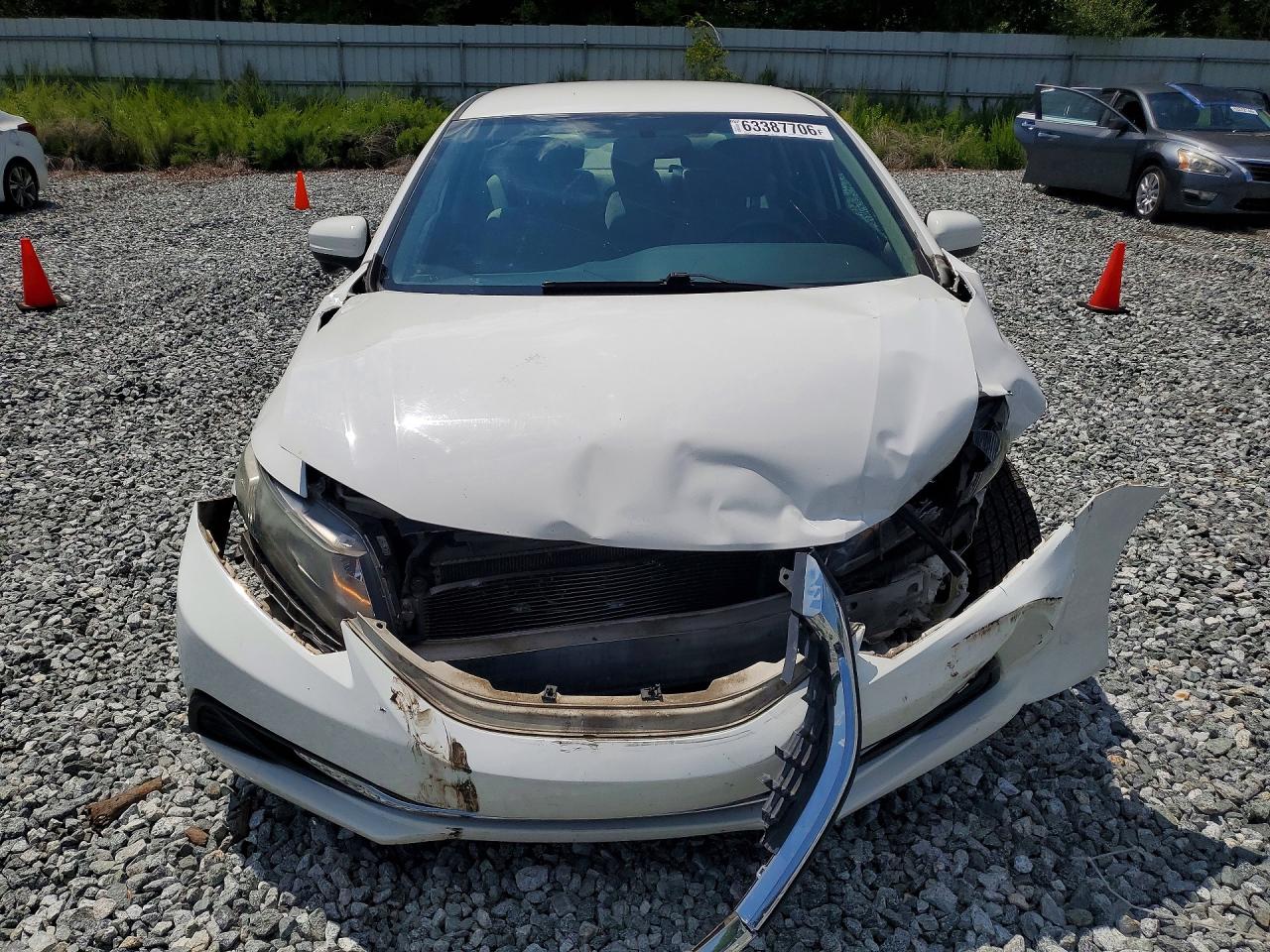 2015 Honda Civic Se White vin: 2HGFB2F75FH541426