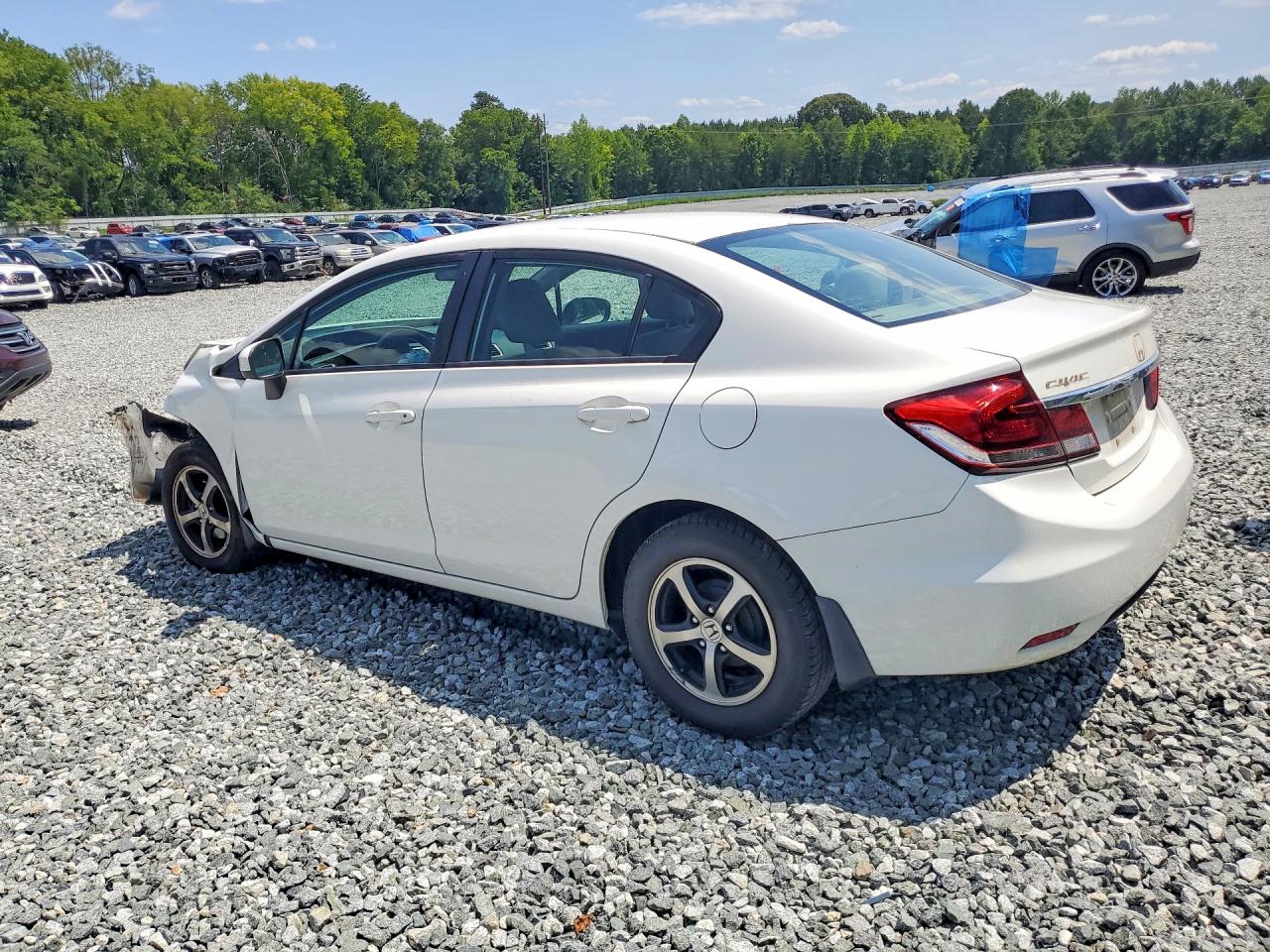 2015 Honda Civic Se White vin: 2HGFB2F75FH541426