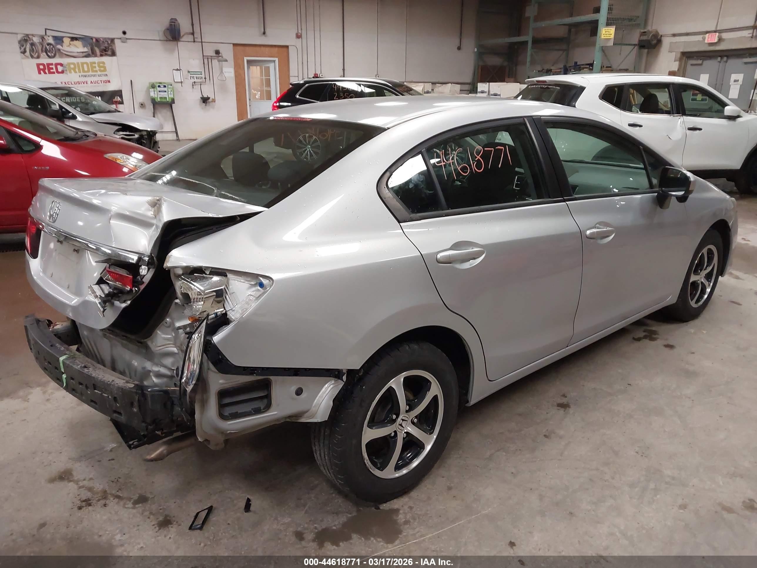 2015 Honda Civic Se Серебряный vin: 2HGFB2F76FH508290
