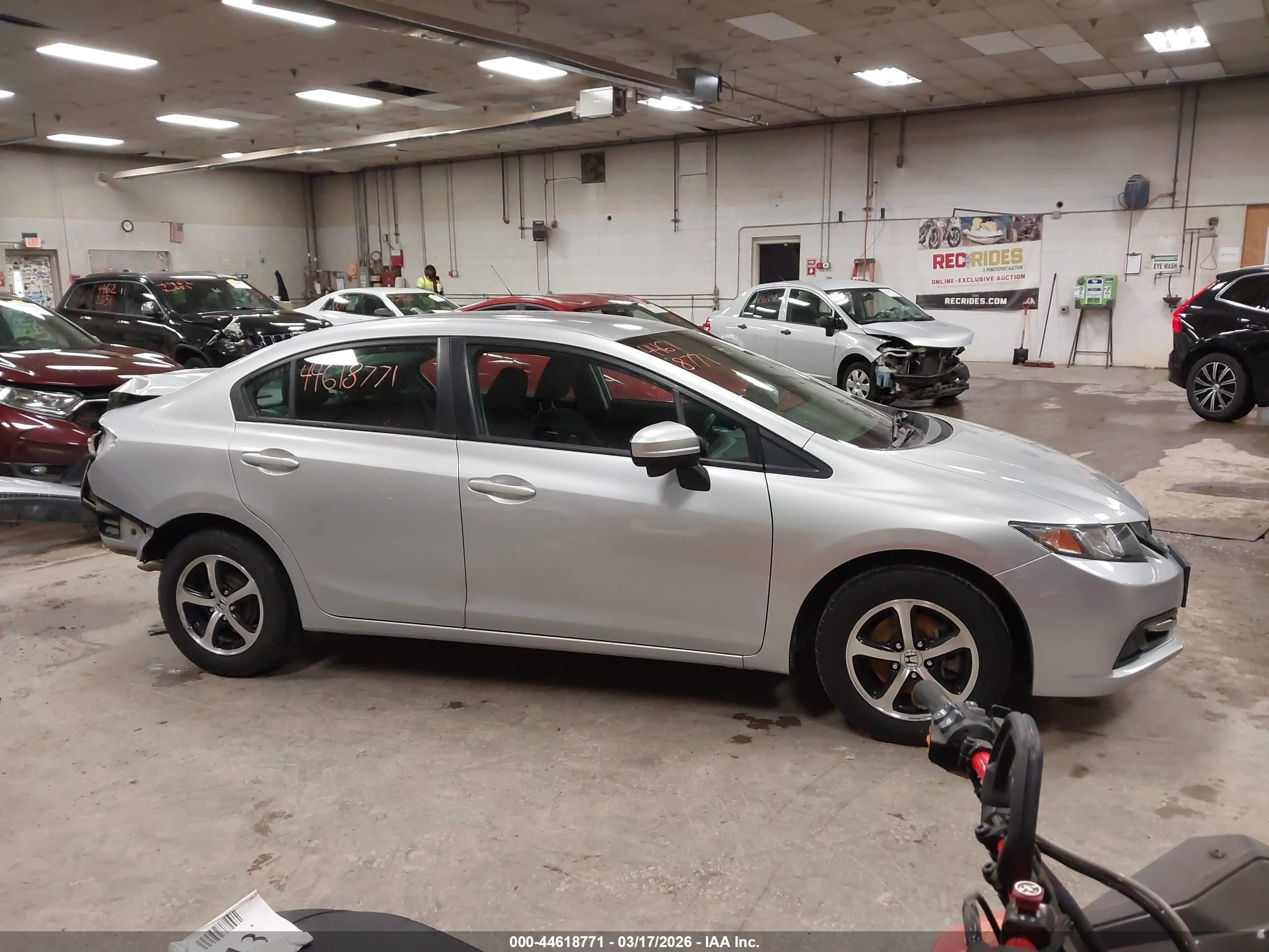 2015 Honda Civic Se Серебряный vin: 2HGFB2F76FH508290