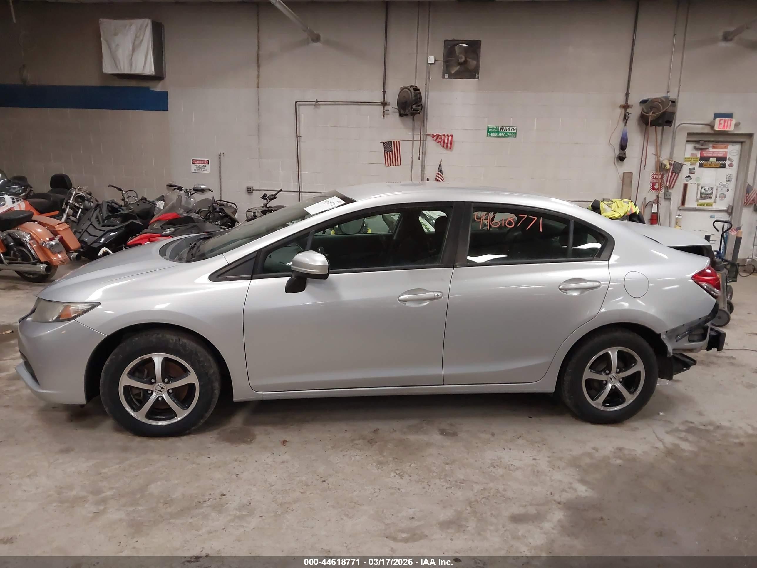 2015 Honda Civic Se Серебряный vin: 2HGFB2F76FH508290
