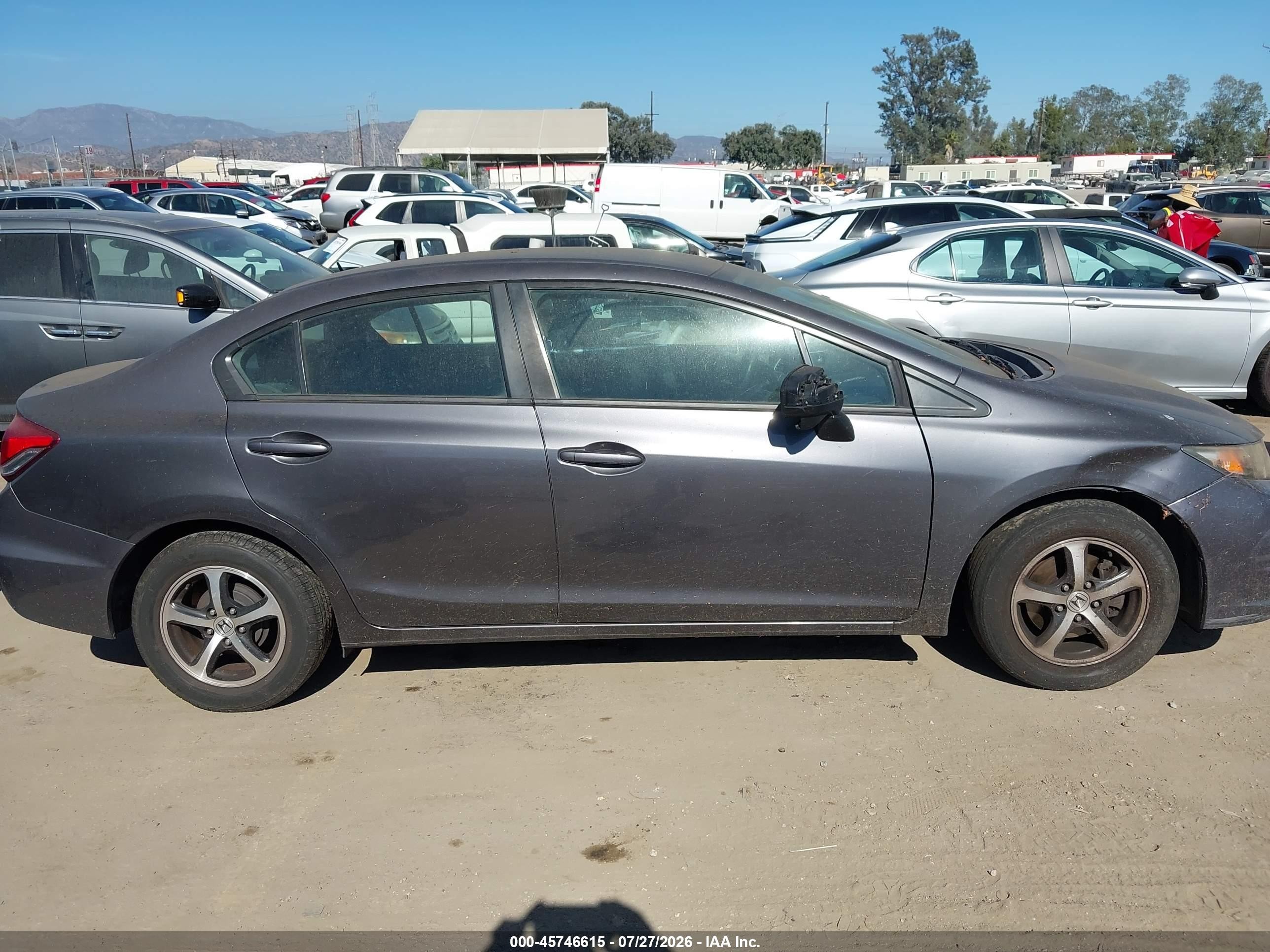 2015 Honda Civic Se Gray vin: 2HGFB2F76FH536042