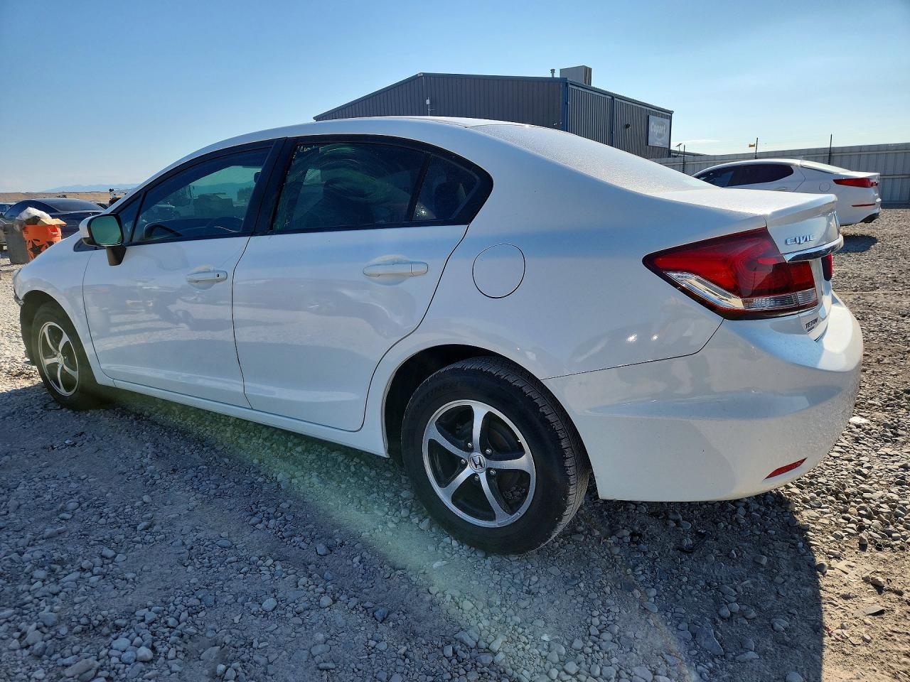 2015 Honda Civic Se White vin: 2HGFB2F76FH548501