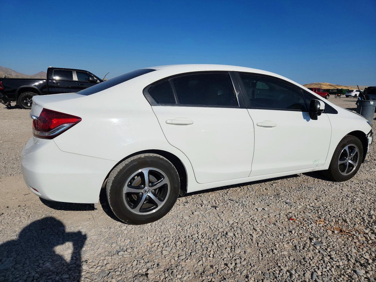 2015 Honda Civic Se White vin: 2HGFB2F76FH548501