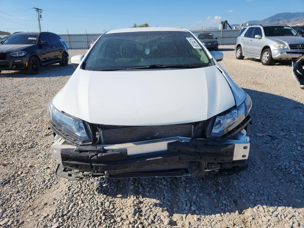 2015 Honda Civic Se White vin: 2HGFB2F76FH548501