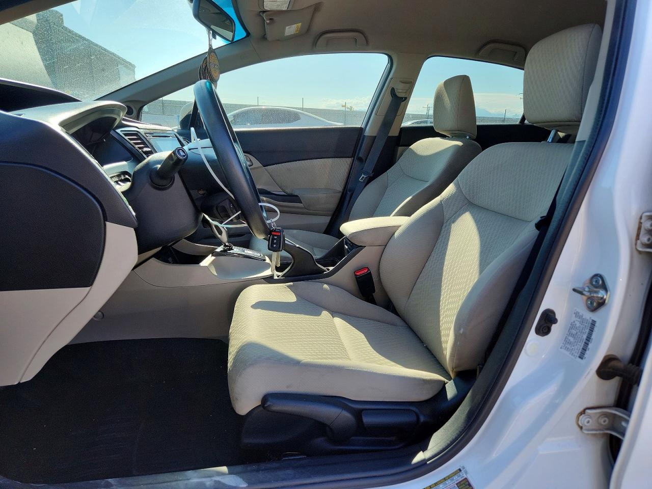 2015 Honda Civic Se White vin: 2HGFB2F76FH548501