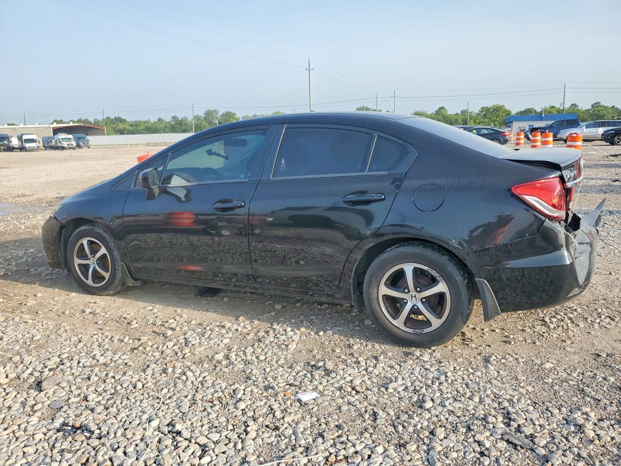 2015 Honda Civic Se Black vin: 2HGFB2F77FH514826