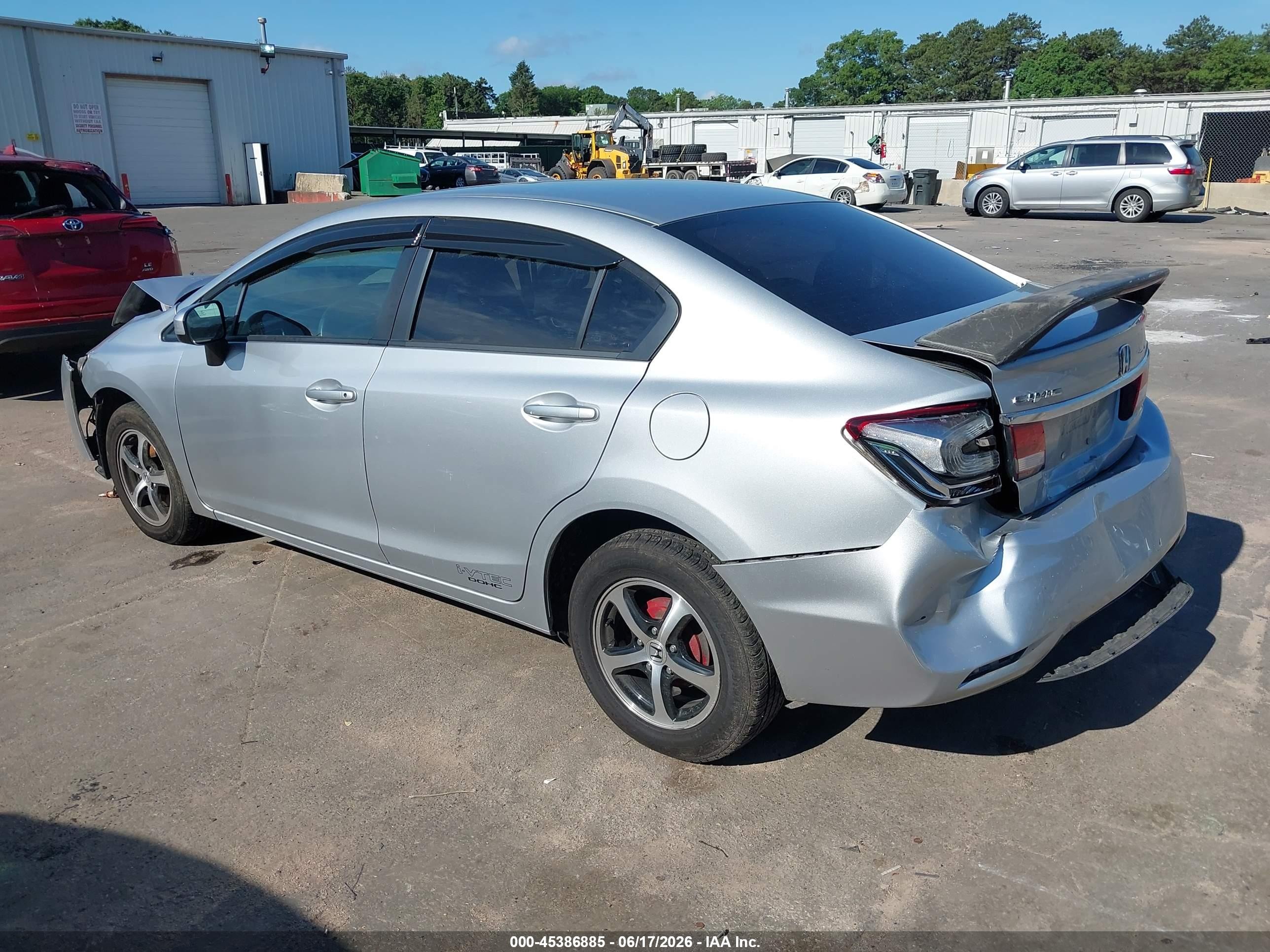 2015 Honda Civic Se Silver vin: 2HGFB2F78FH506010