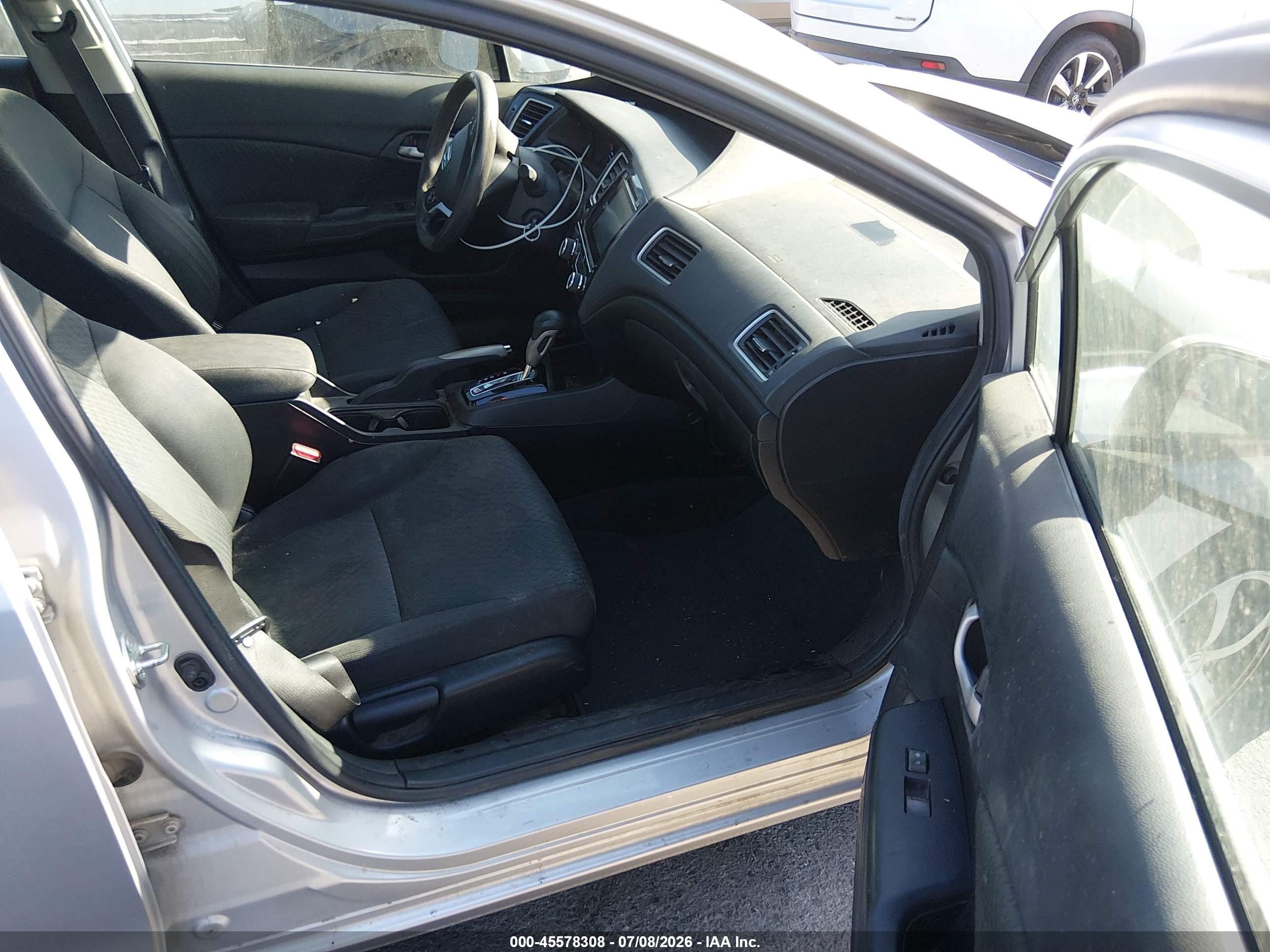2015 Honda Civic Se Gray vin: 2HGFB2F78FH518223